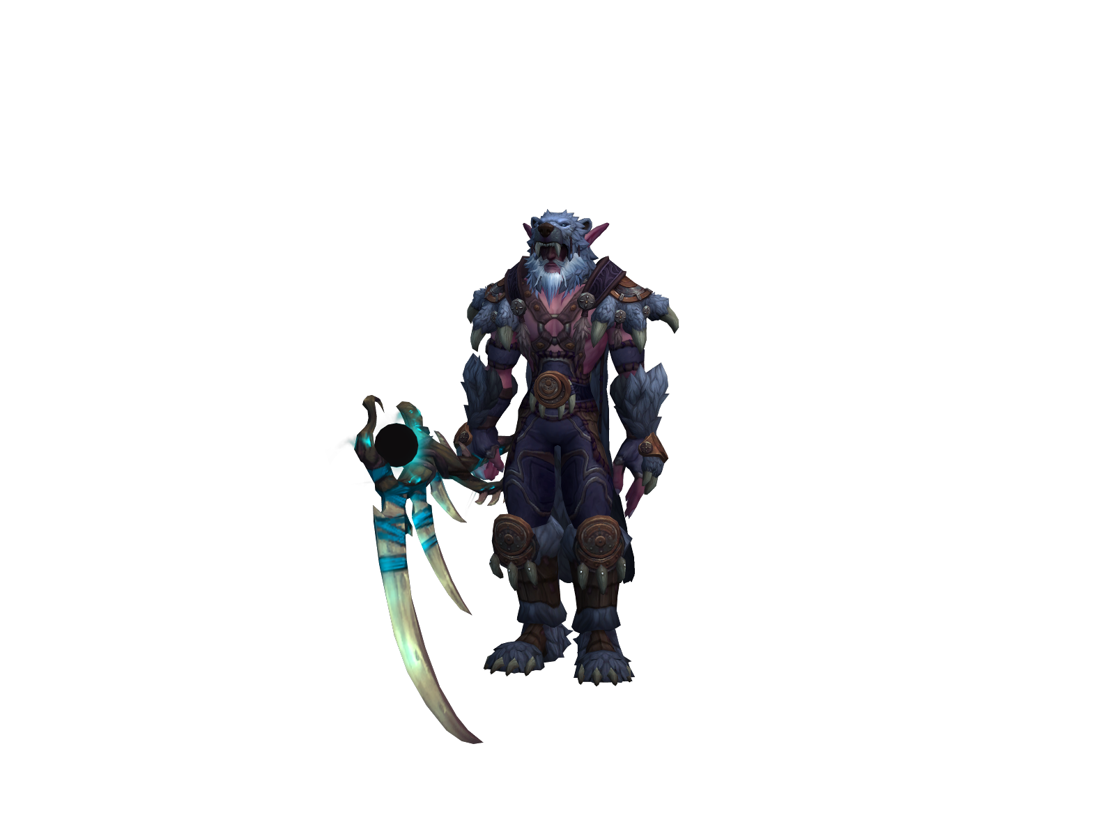 Dogthecat 3D character render