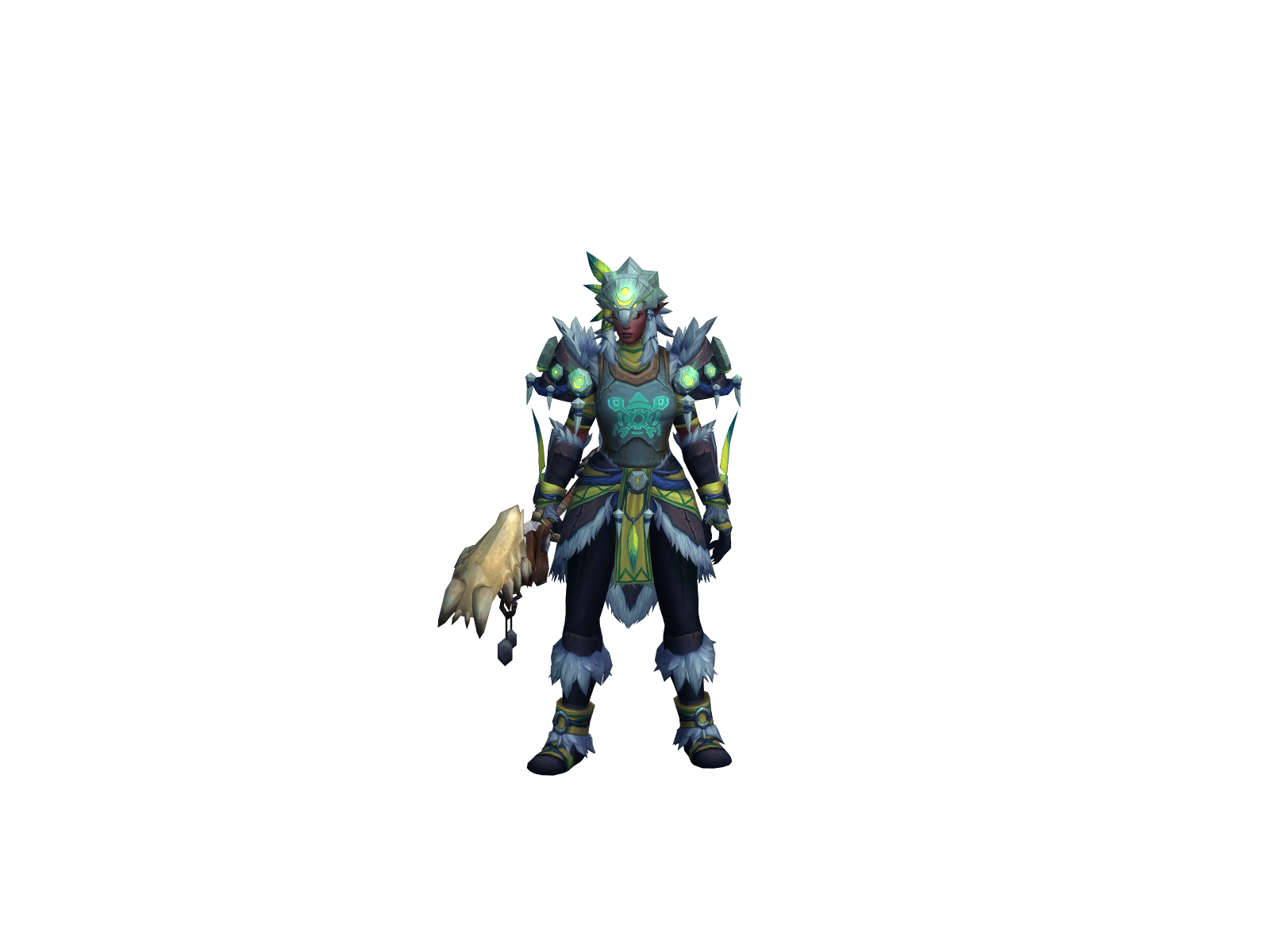 Lakotabg 3D character render