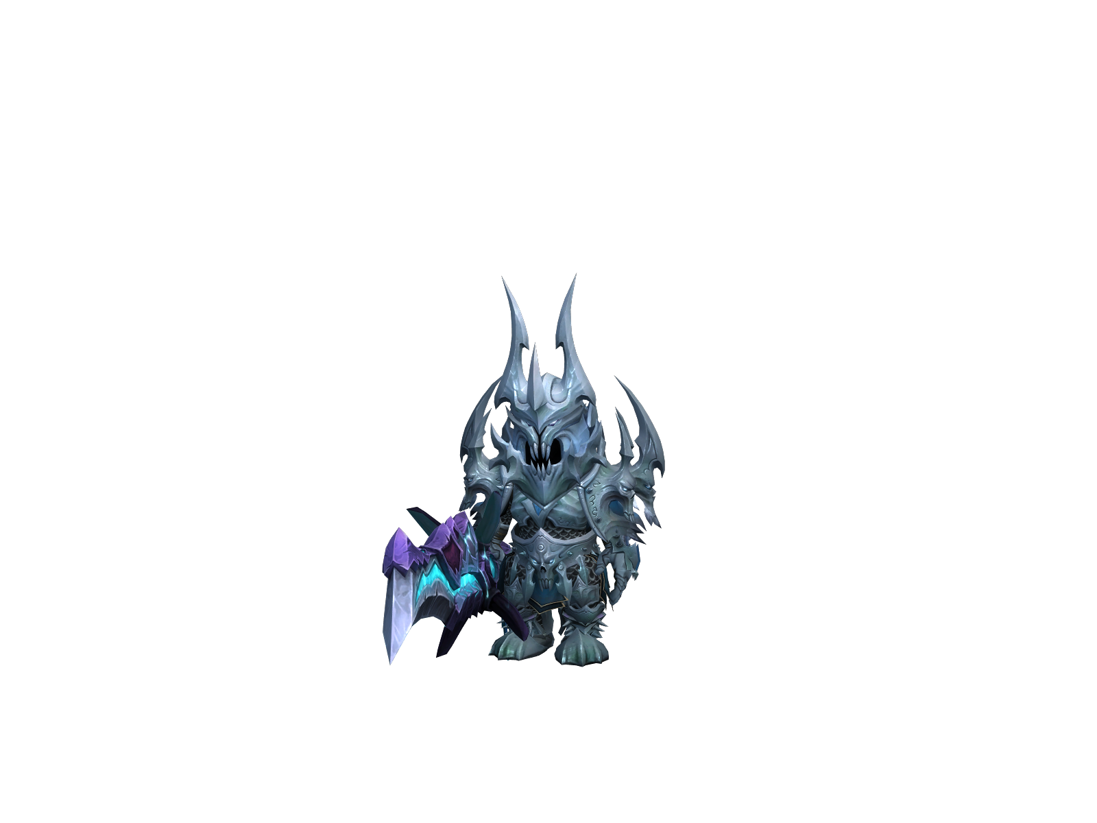 Résect 3D character render
