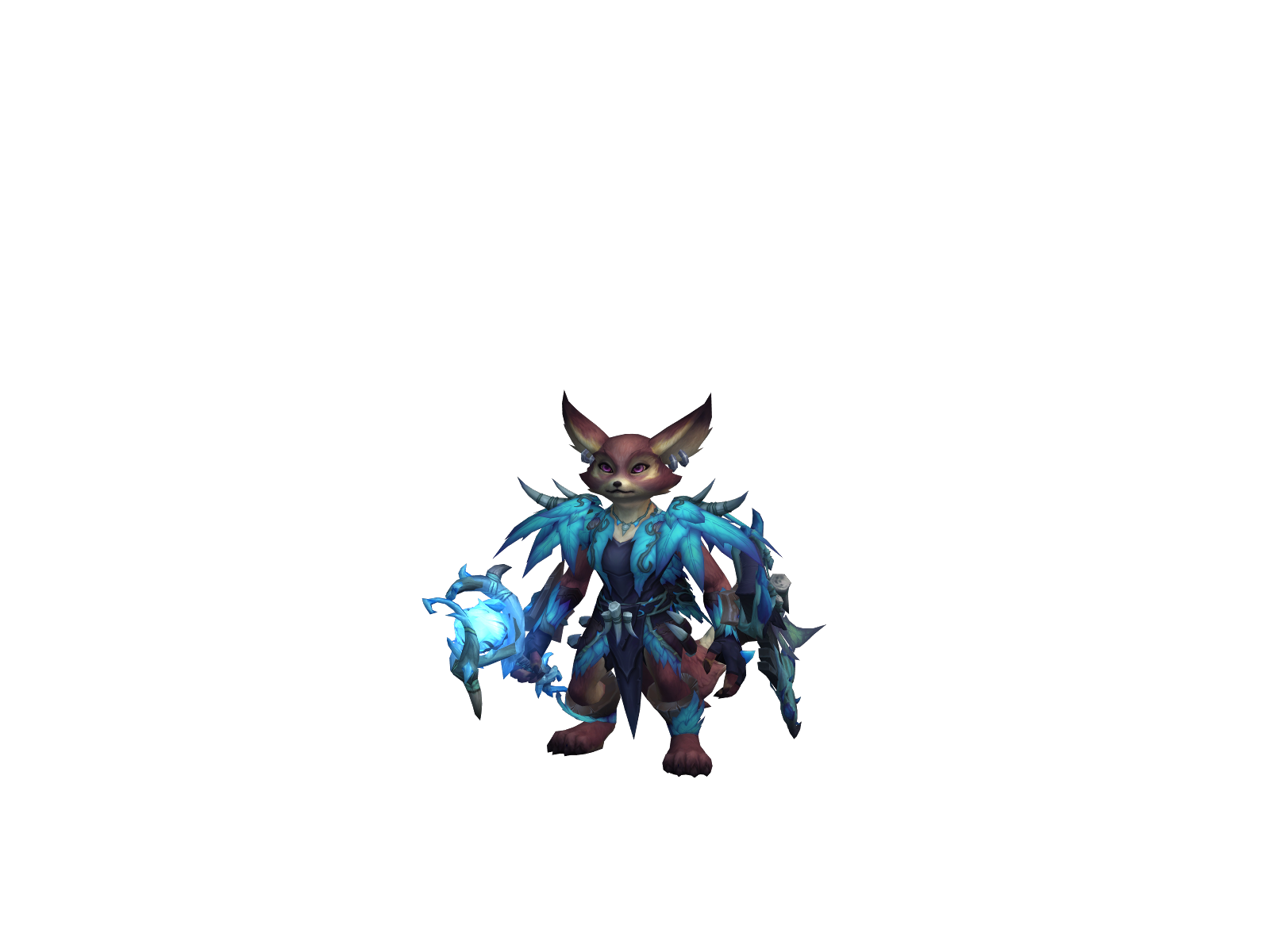 Fóxíe 3D character render