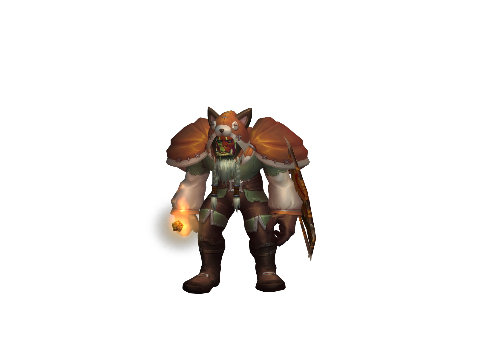 Gouan 3D character render