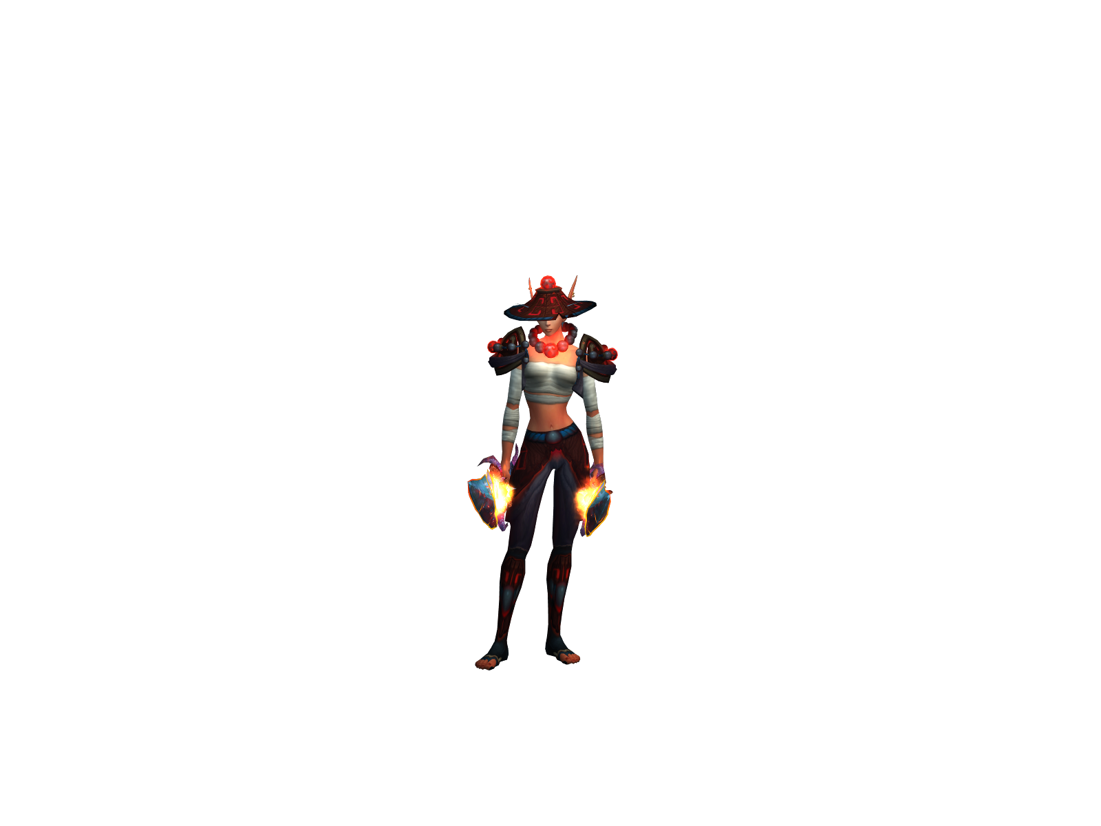 Ley 3D character render