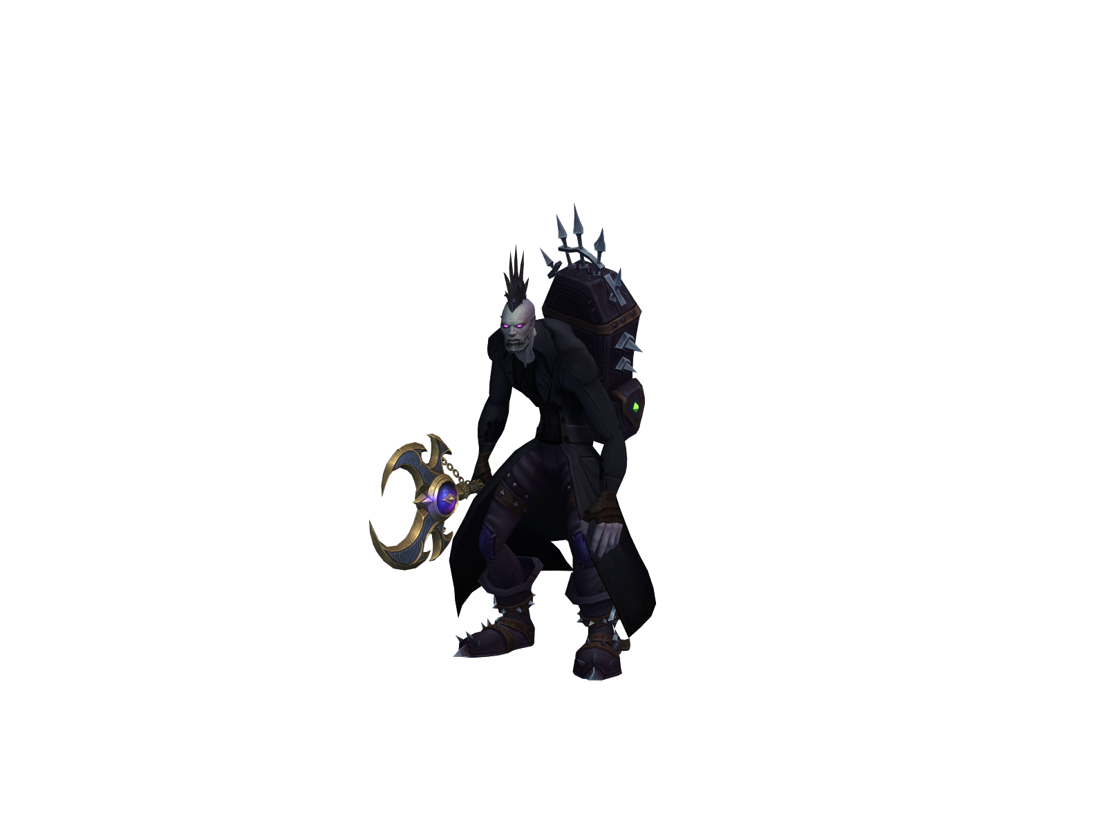 Körthráx 3D character render