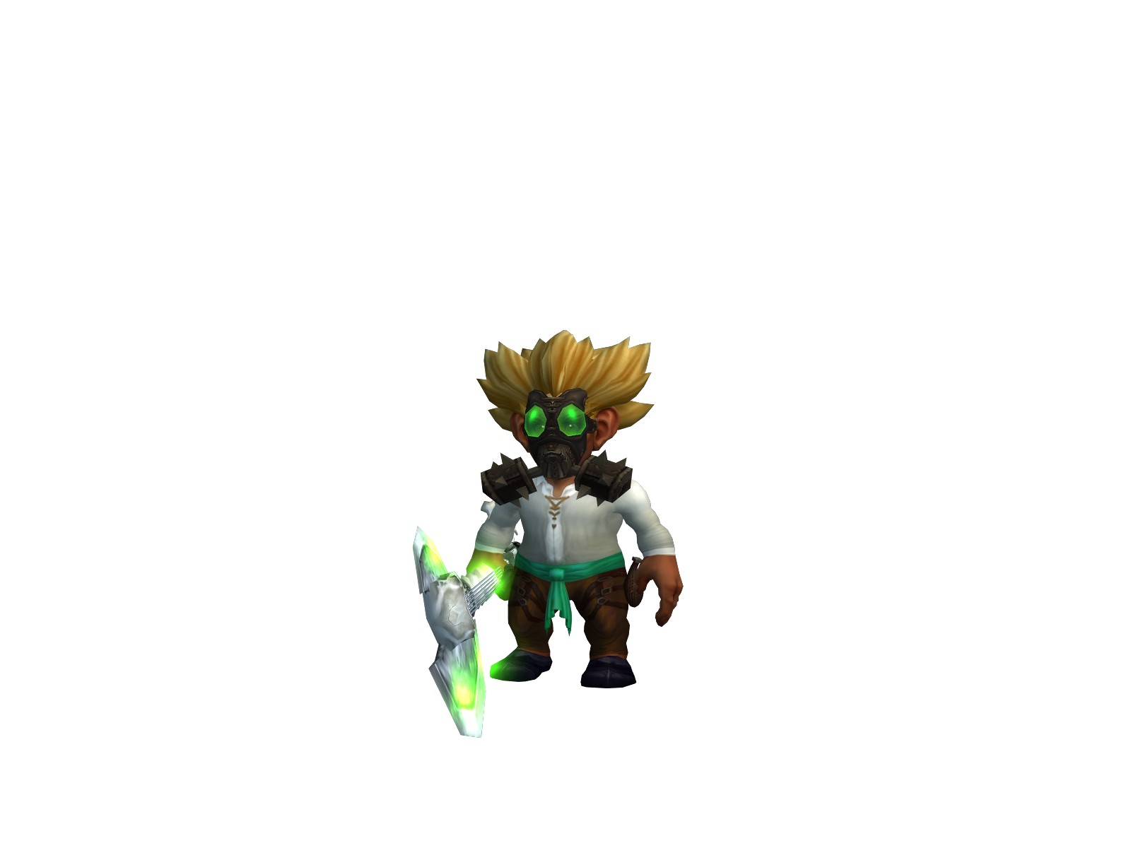 Elictrick 3D character render