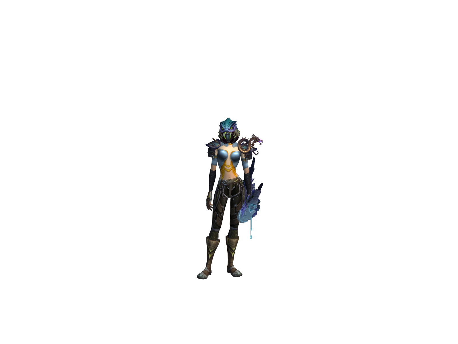 Valnilla 3D character render