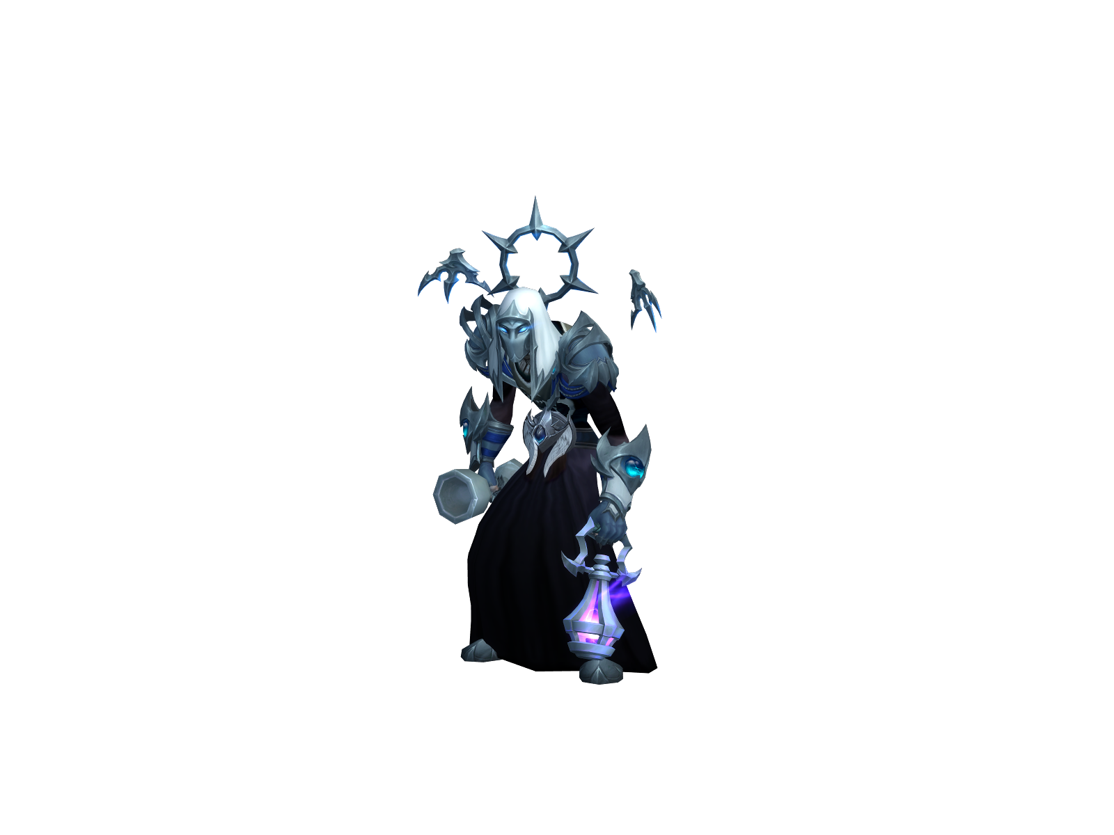 Psáltis 3D character render