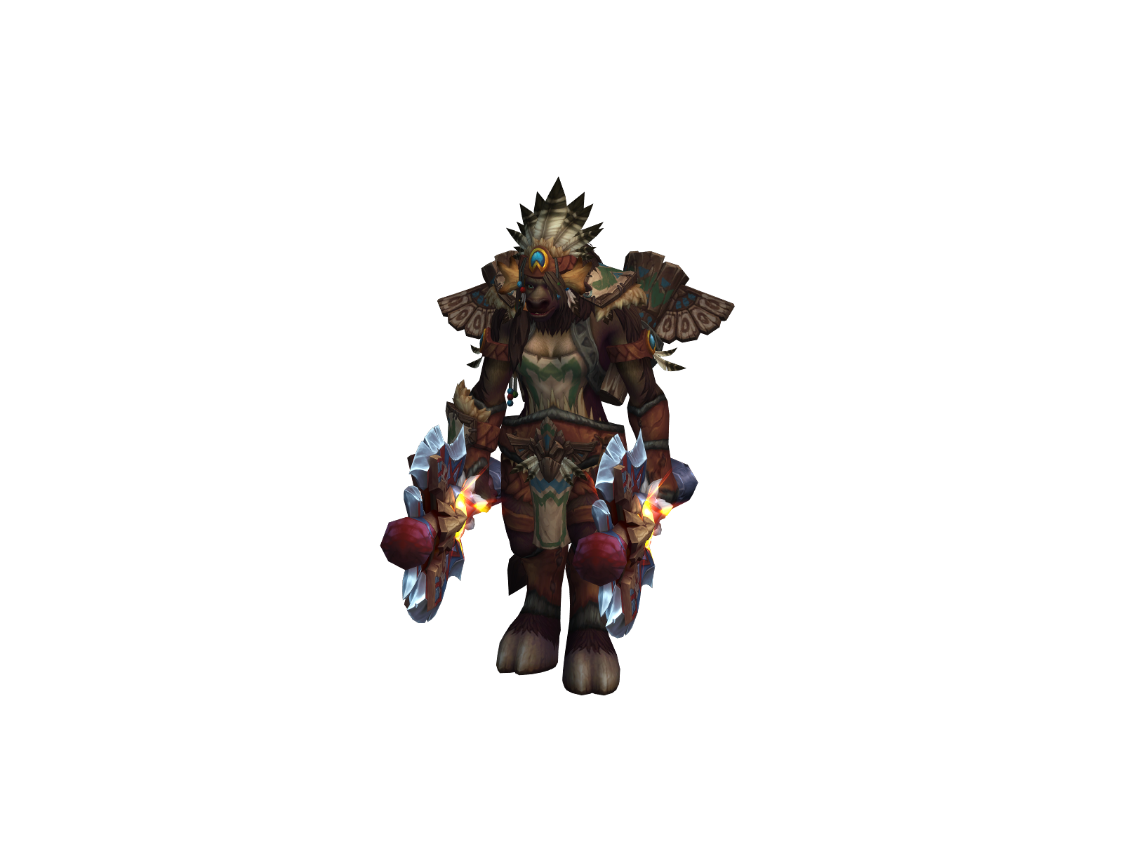 Tullock 3D character render