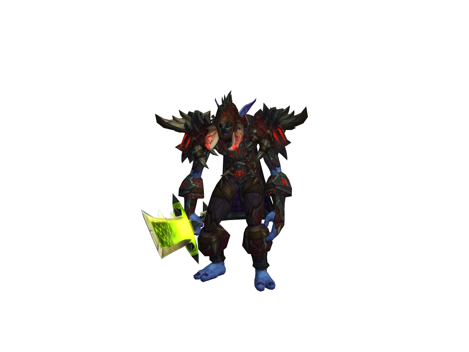 Meanlefy 3D character render