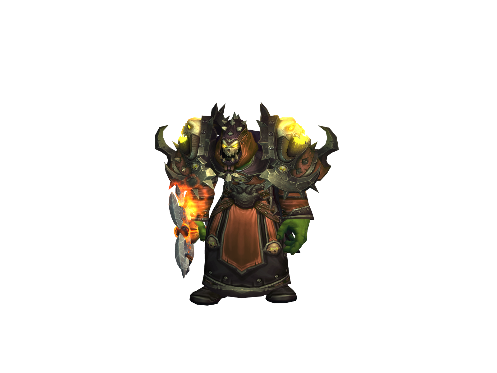 Orkadots 3D character render