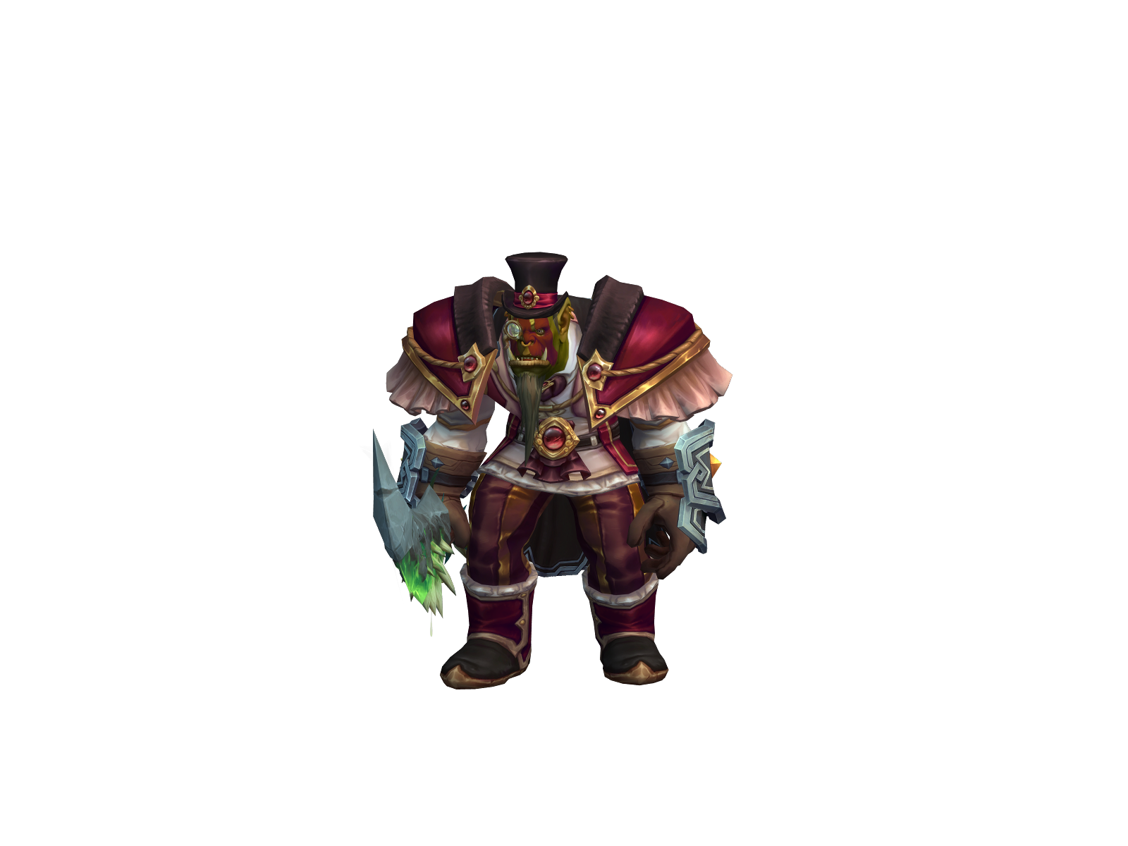 Excuter 3D character render