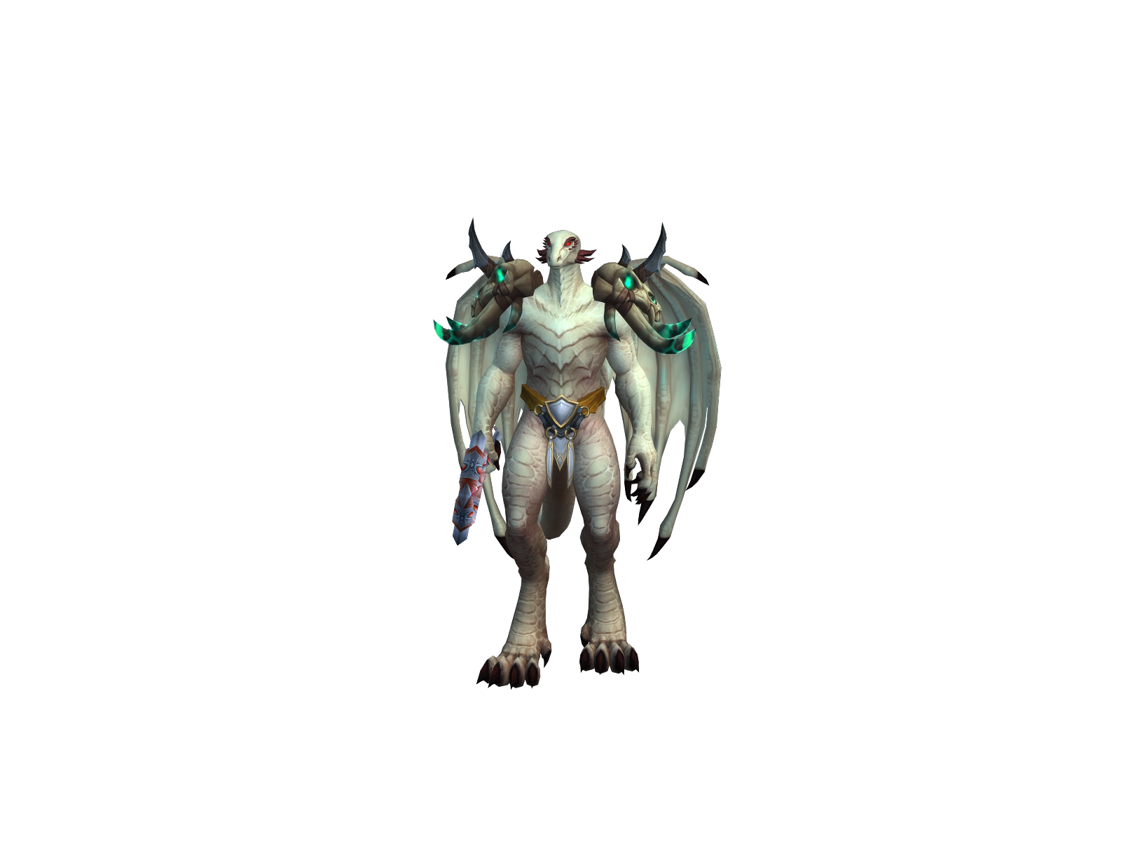 Redlizard character render