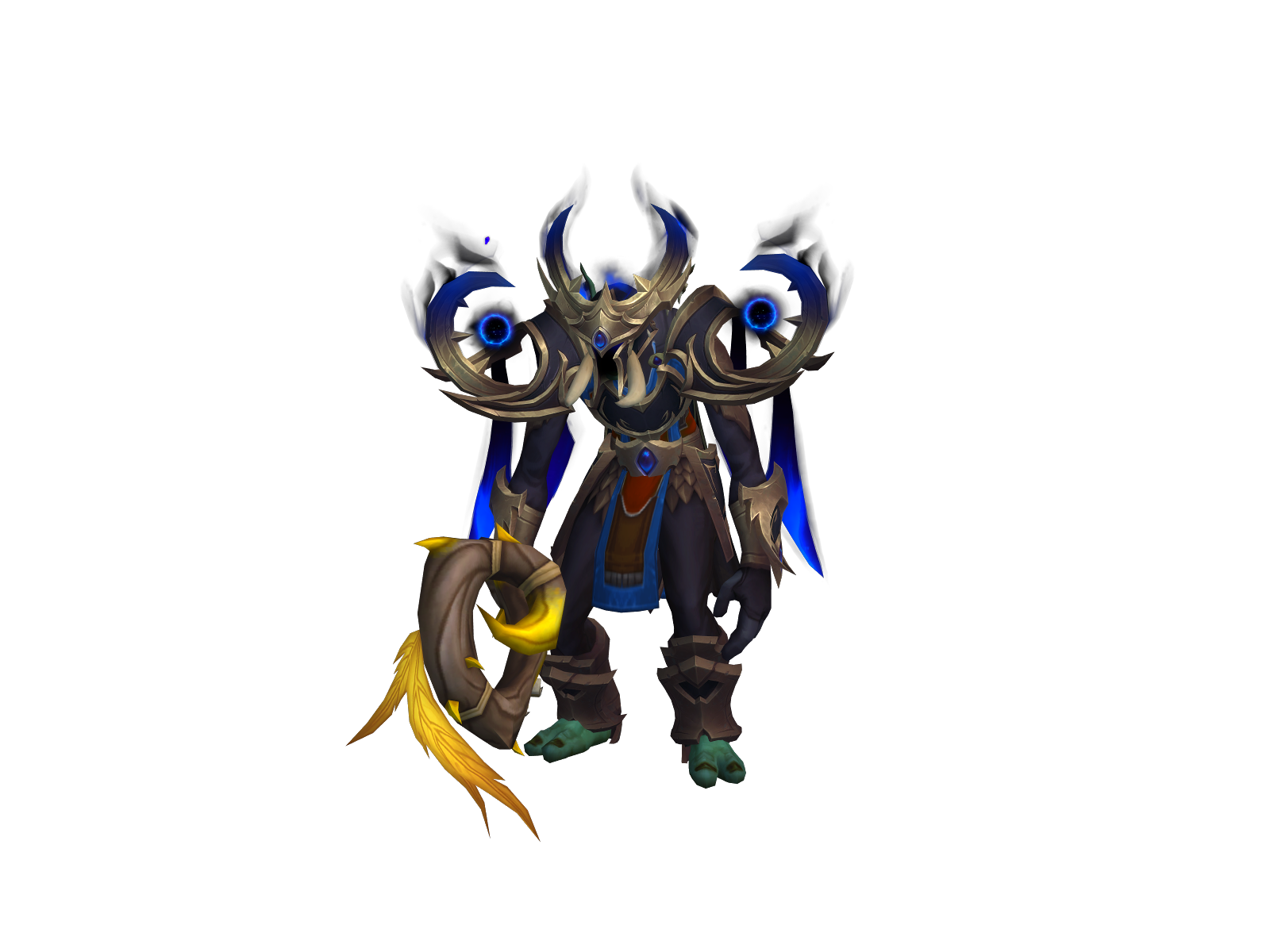 Jandalf 3D character render