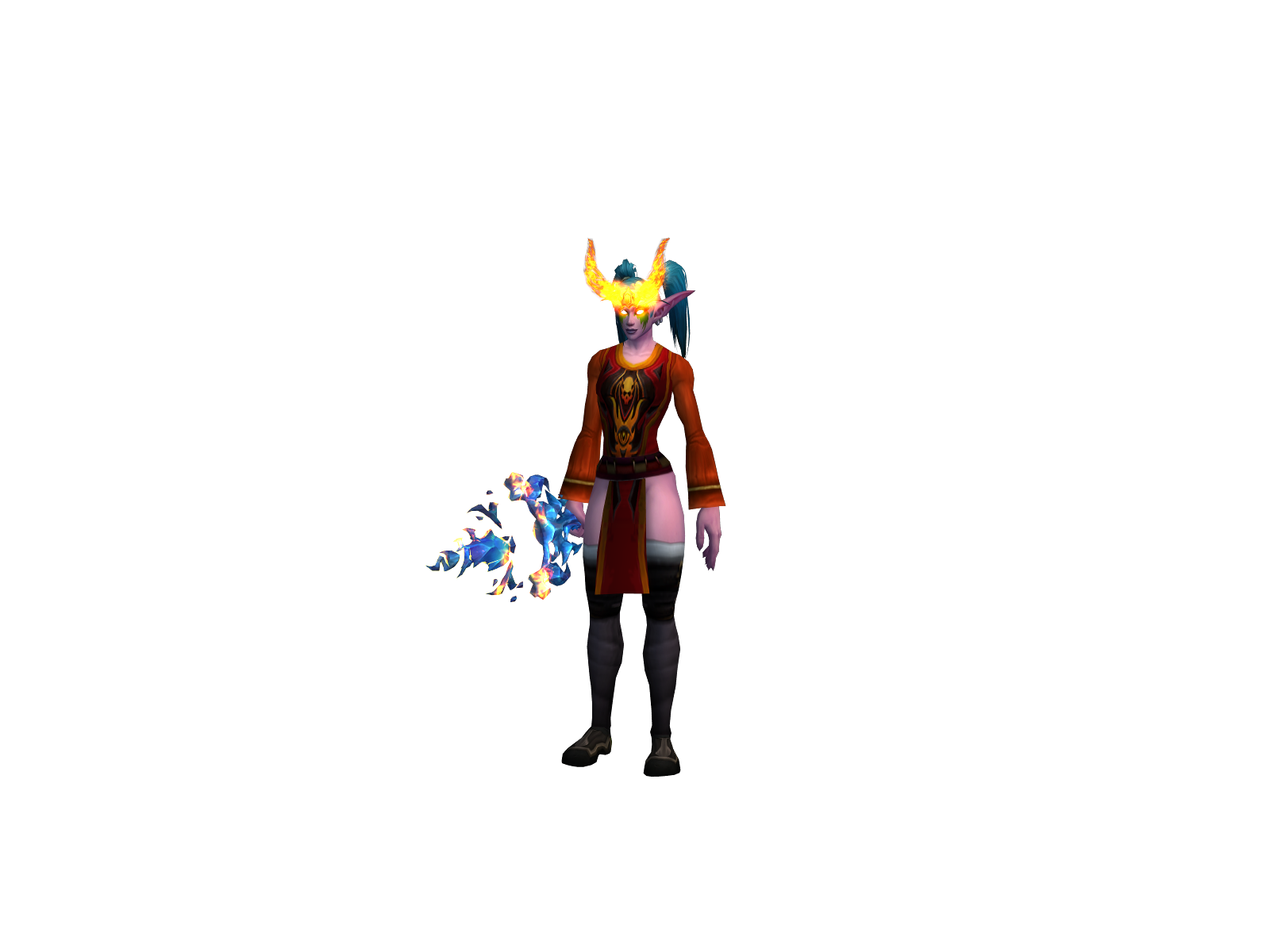 Frostkraken 3D character render