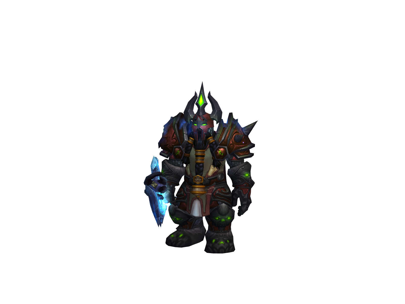 Hulario 3D character render
