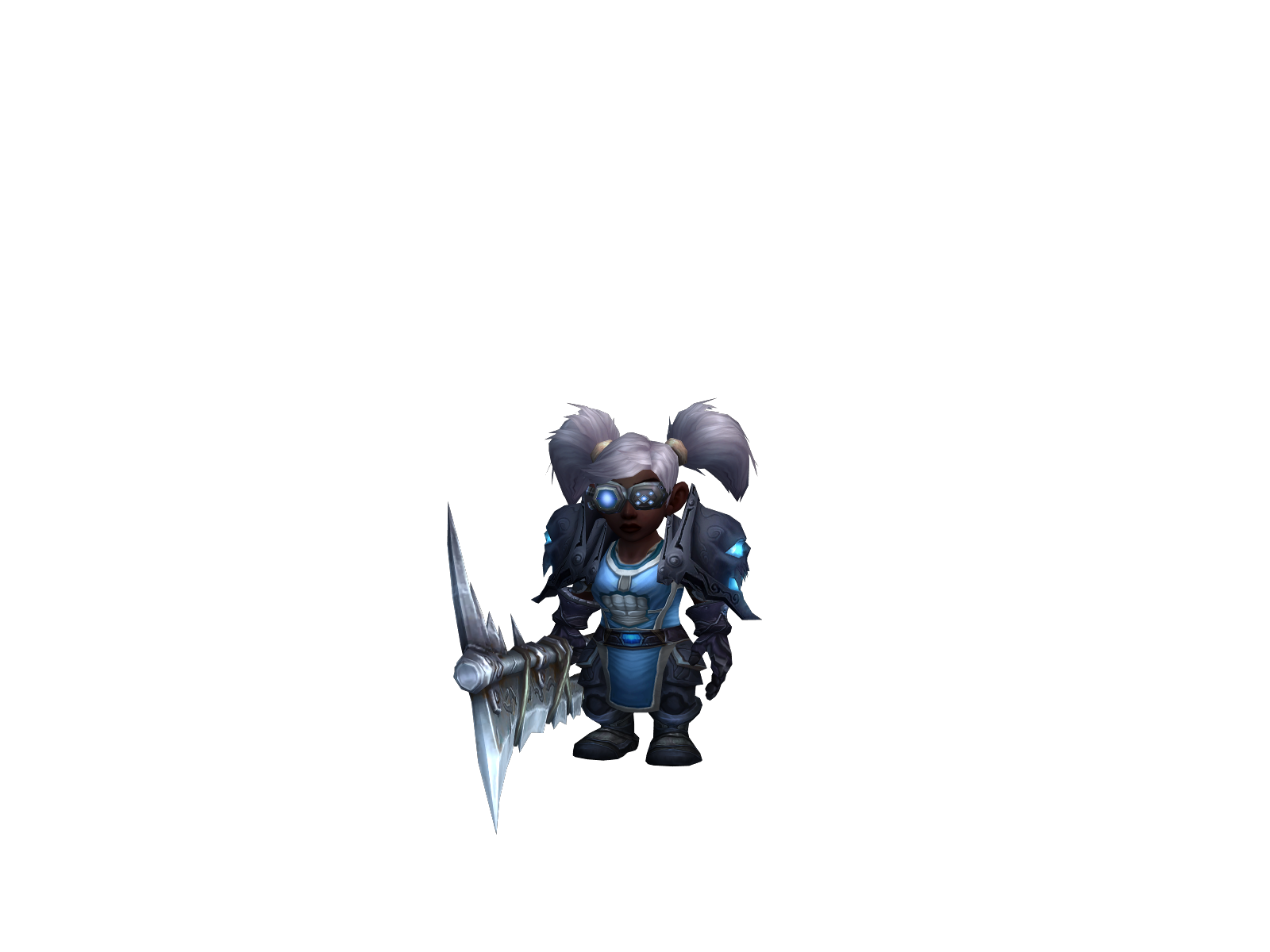 Chazg 3D character render