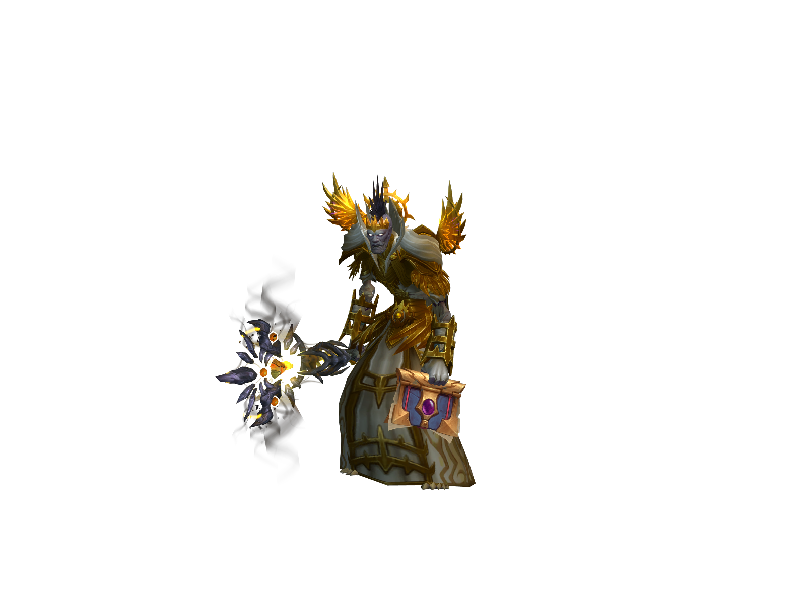 Heligprist 3D character render