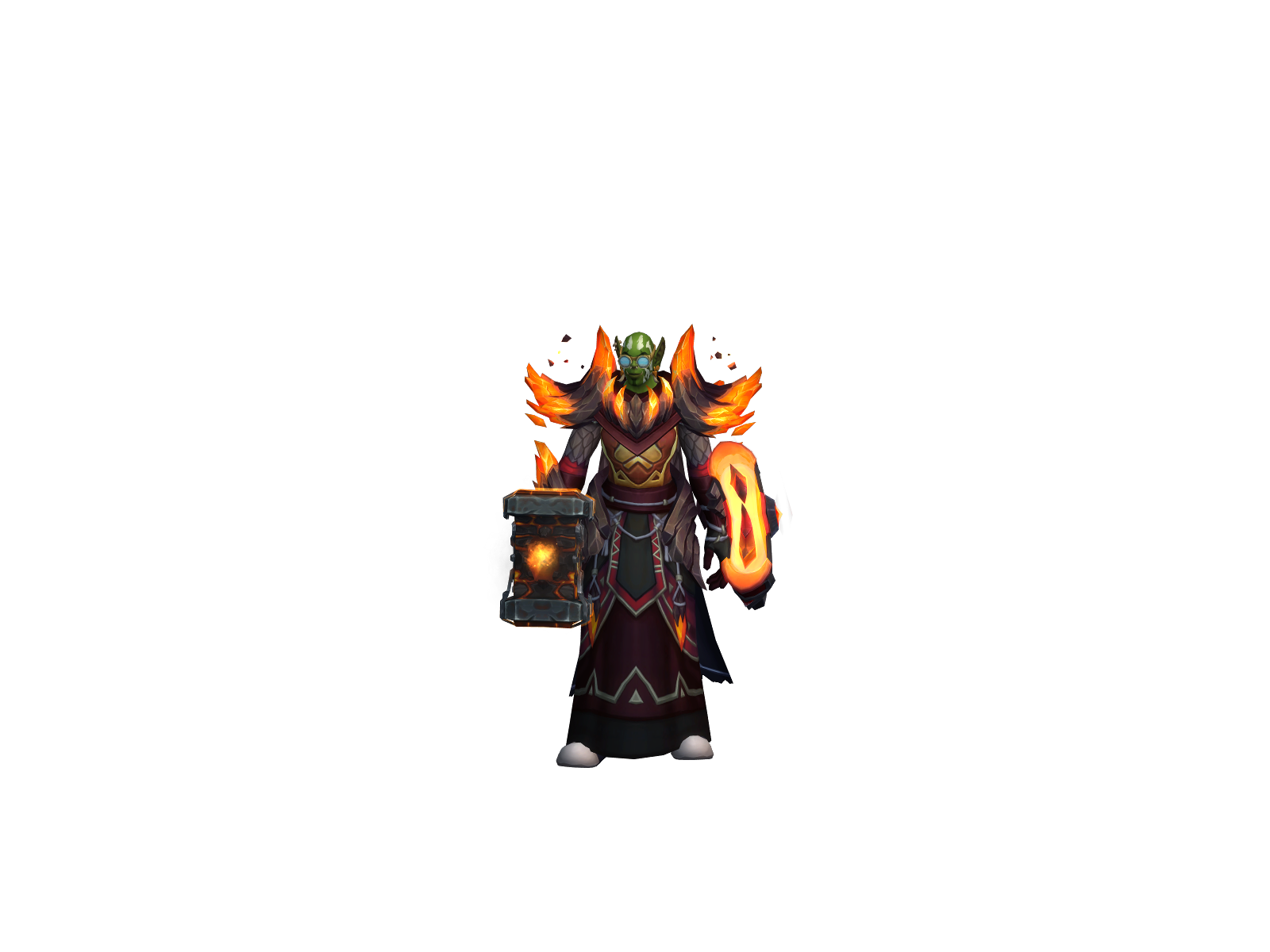 Zumbaba 3D character render