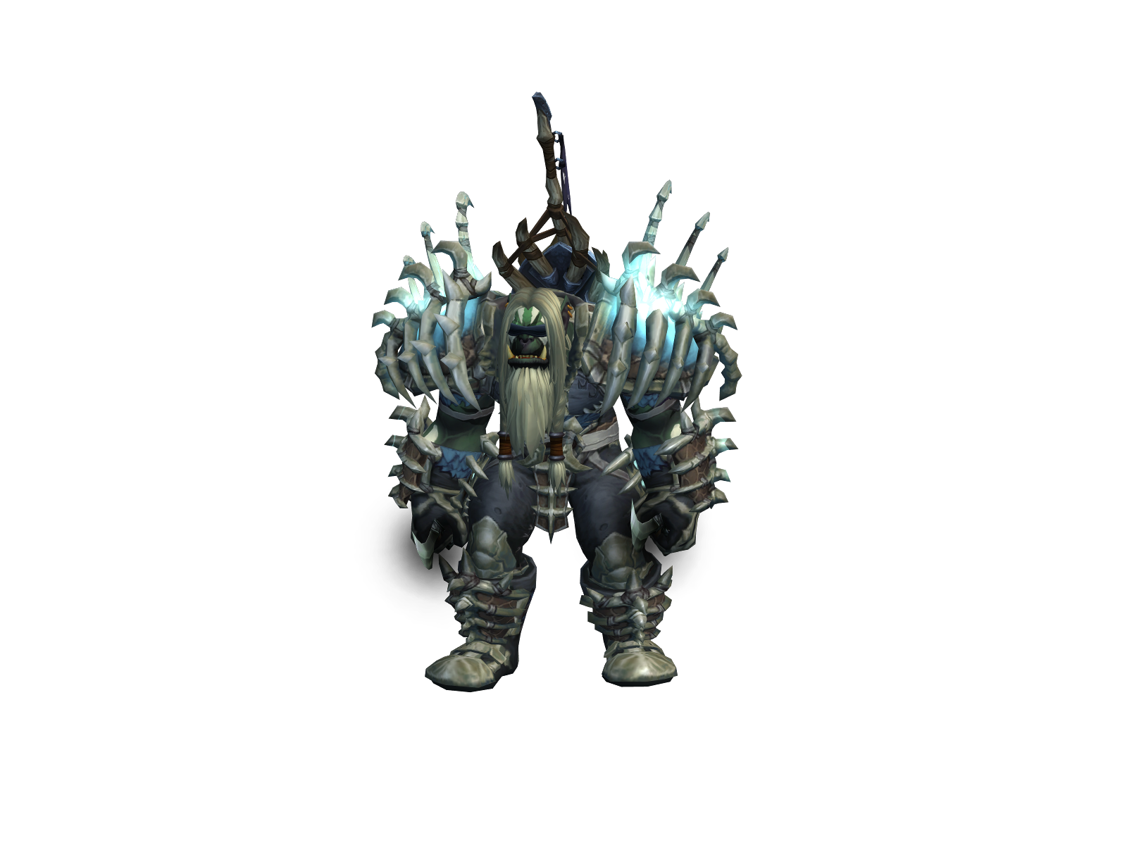 Ghøstkage 3D character render