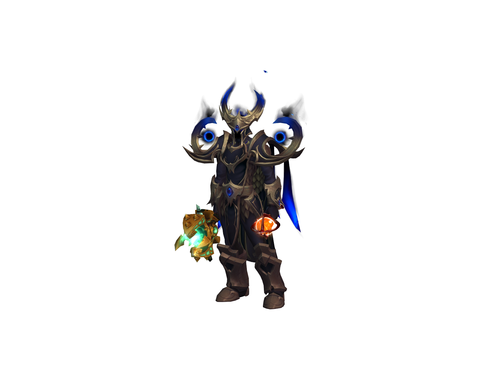 Elthrone 3D character render