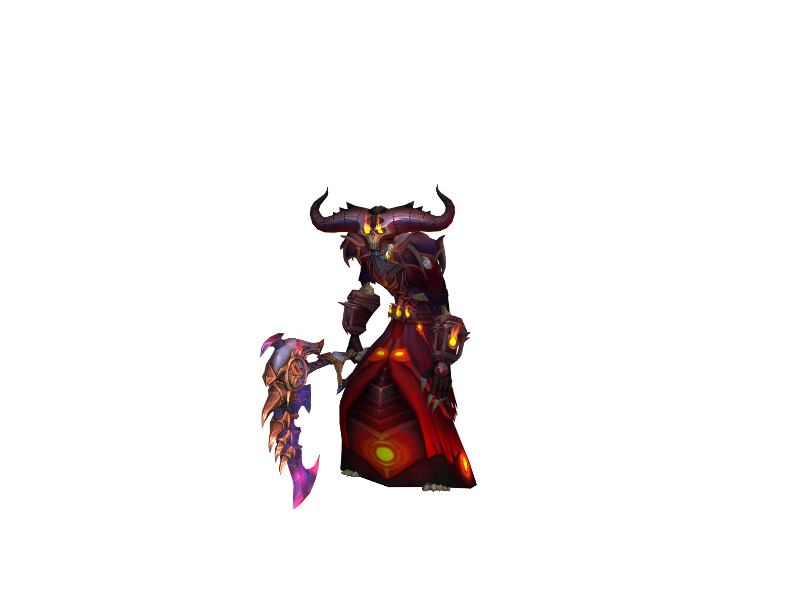 Pàyné 3D character render