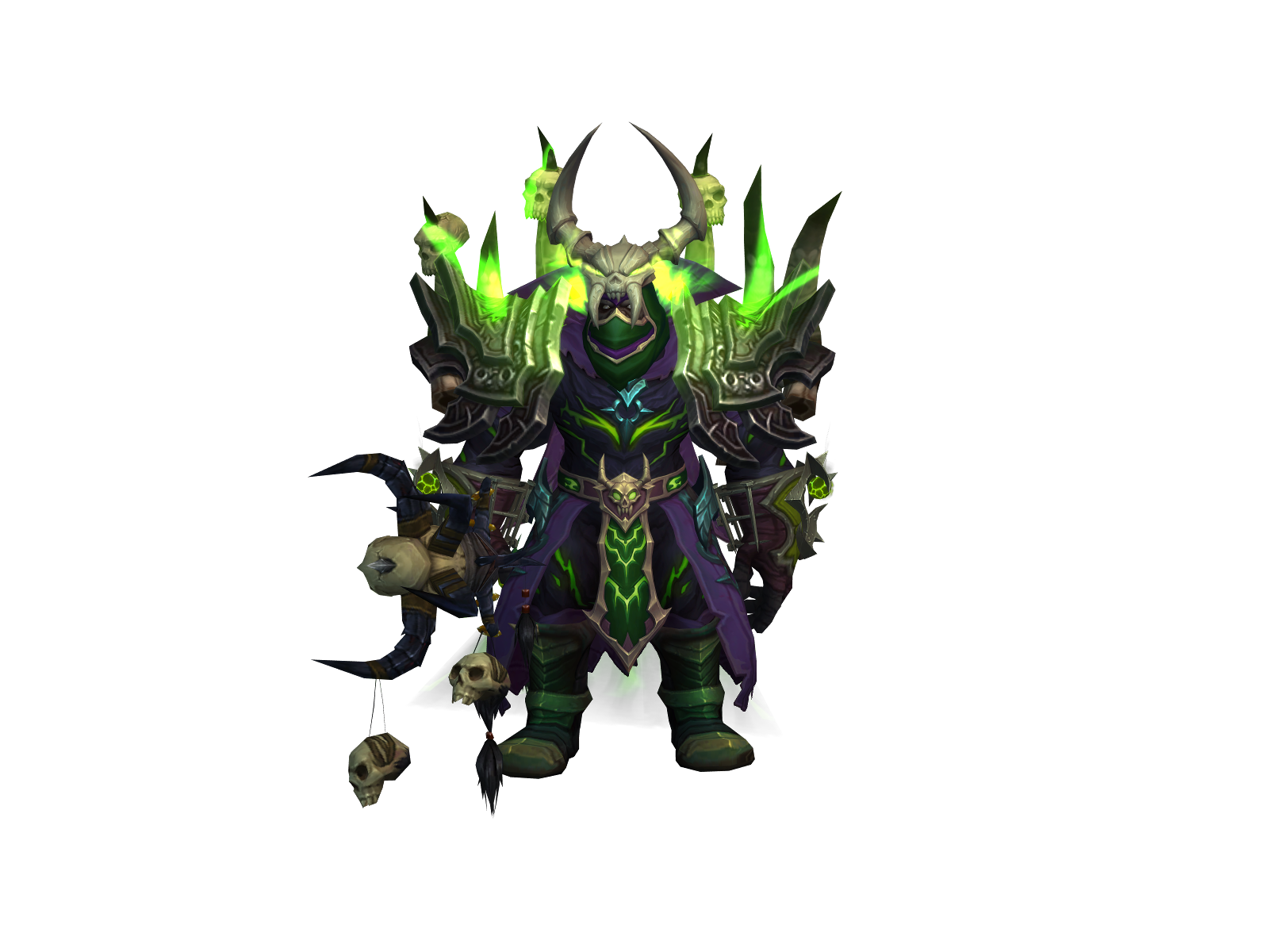 Nicotini 3D character render