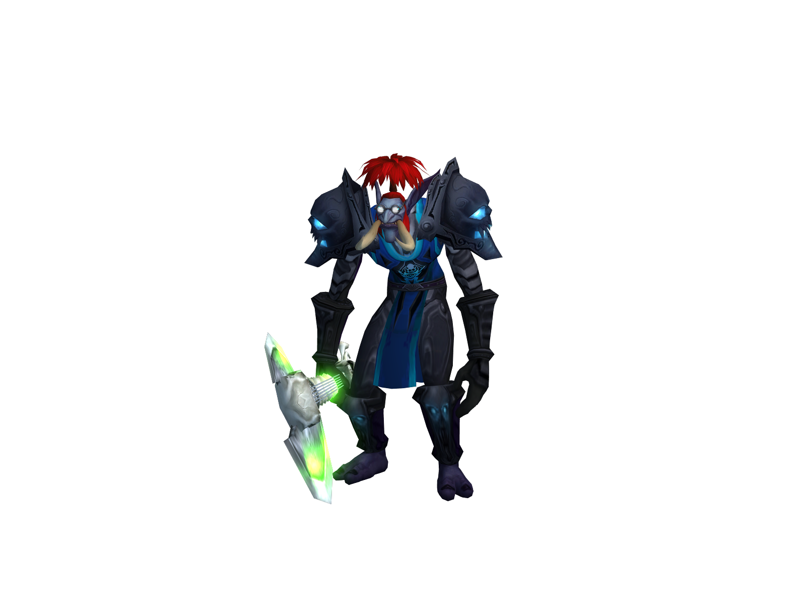 Jinxed 3D character render
