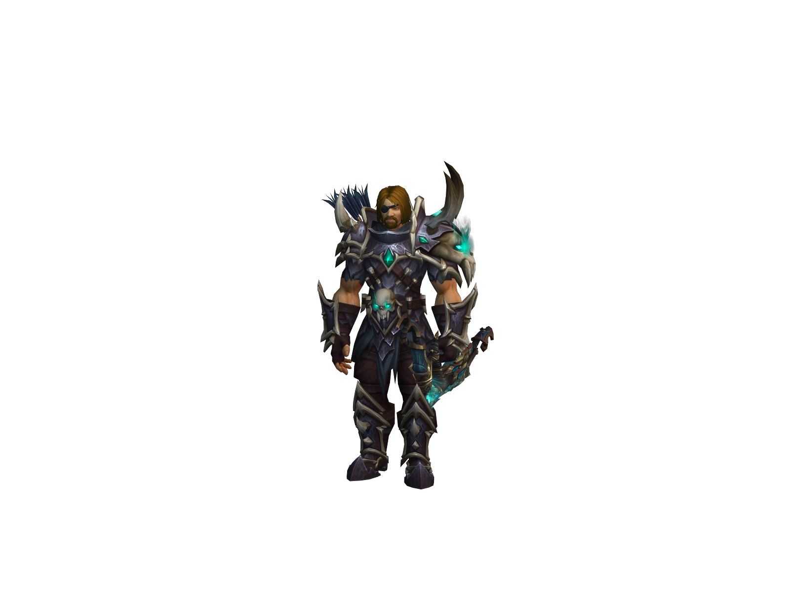 Birdchecker 3D character render