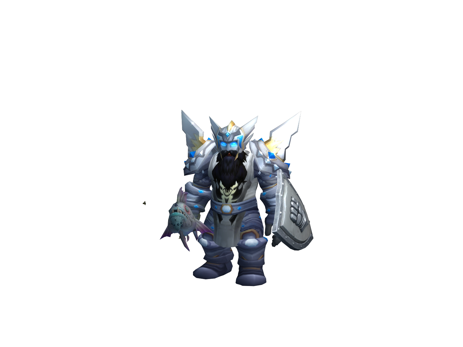 Zausadin 3D character render