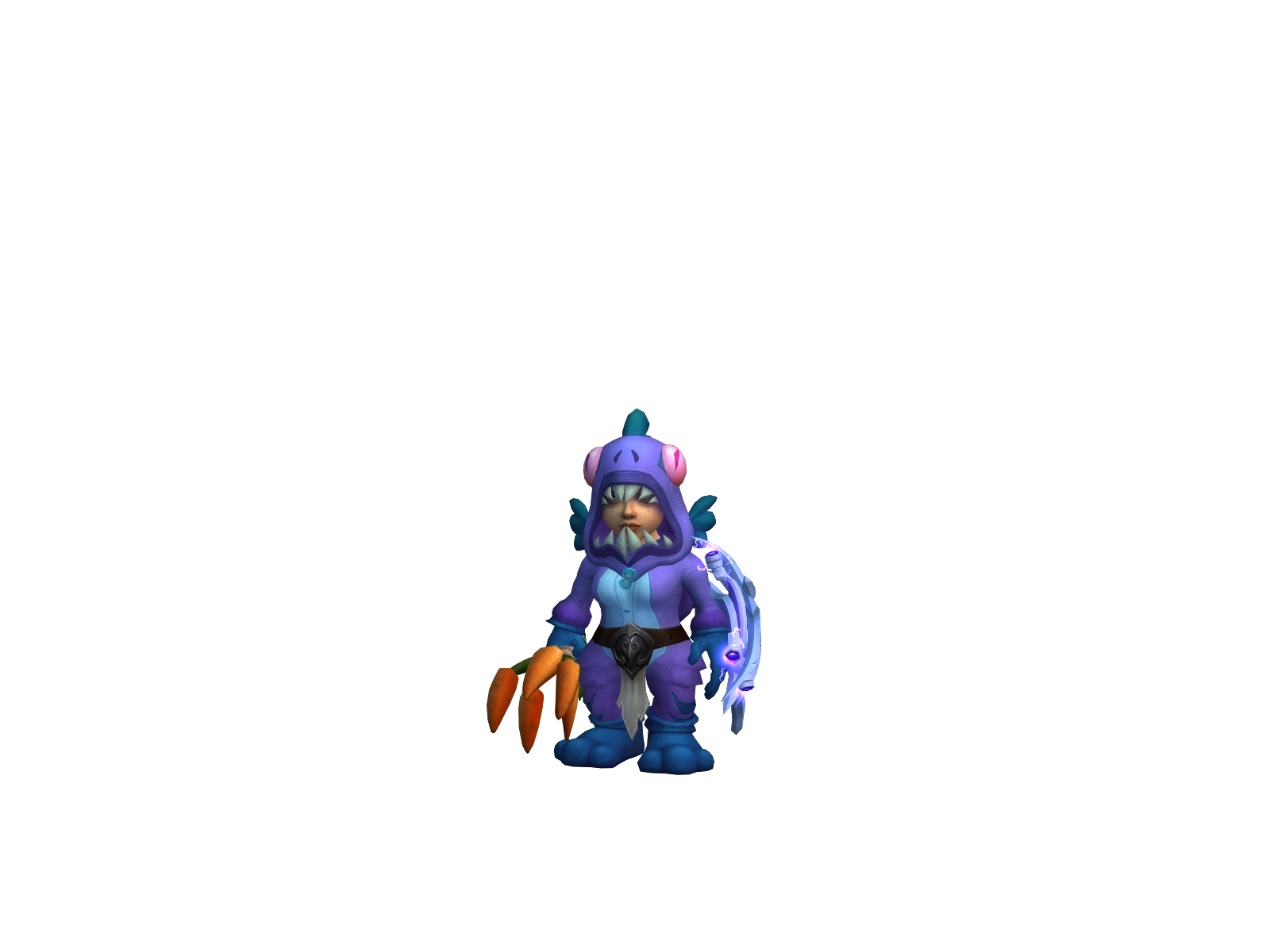 Lillroger 3D character render