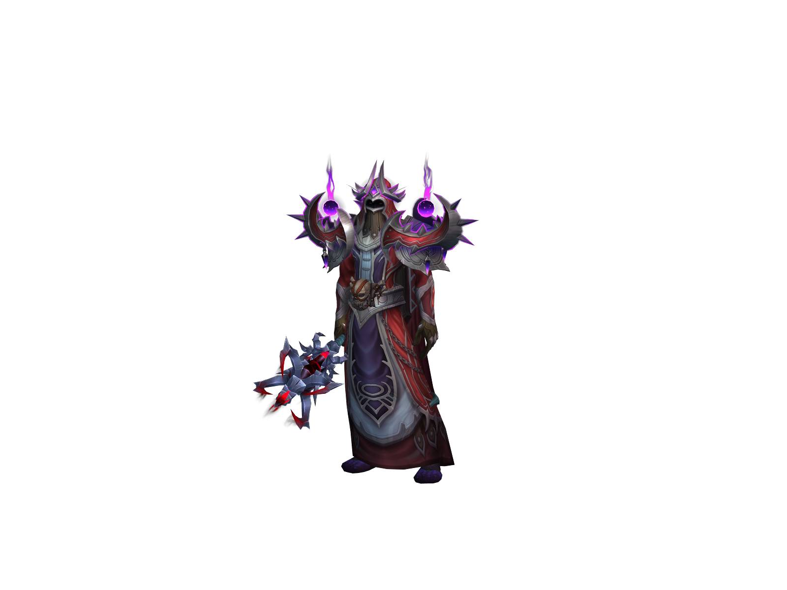 Plaggue 3D character render