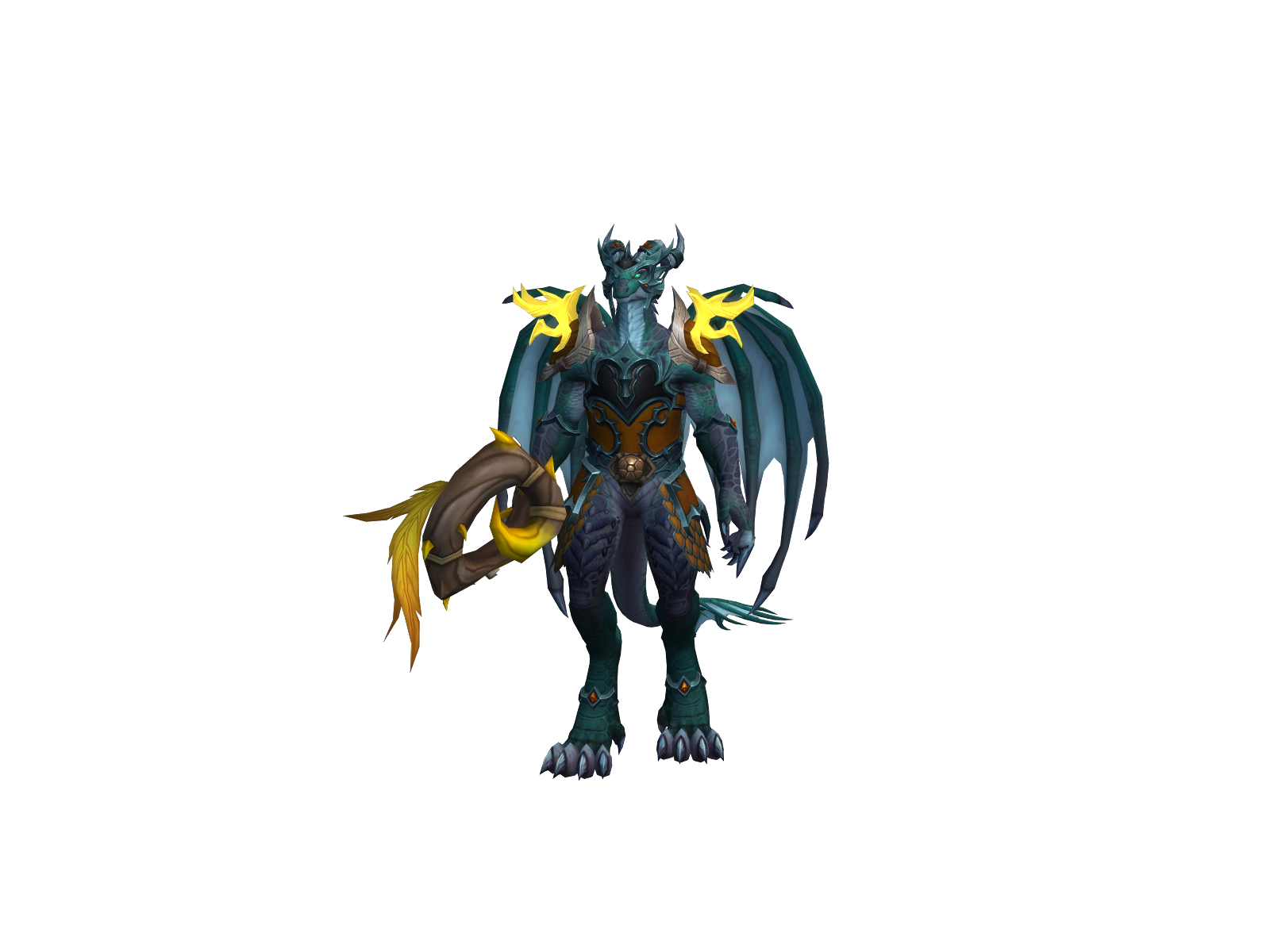 Merapi 3D character render