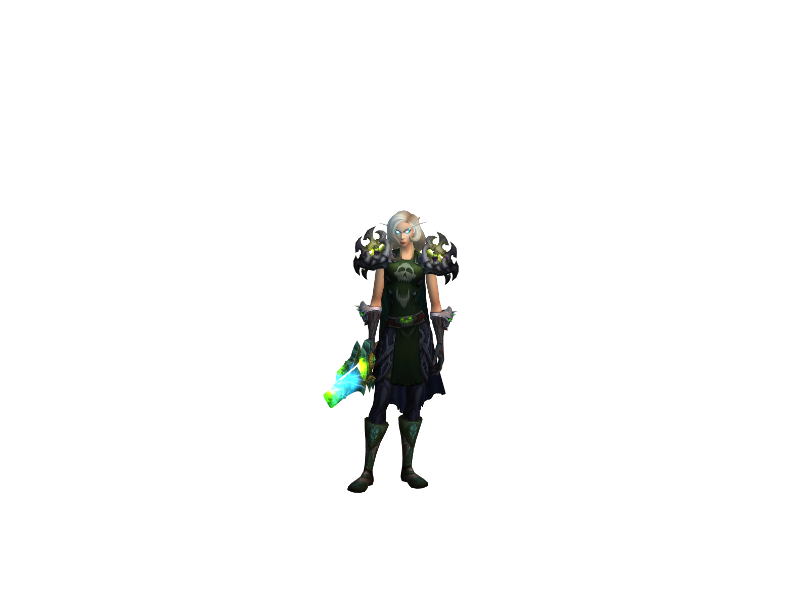 Unbóund 3D character render