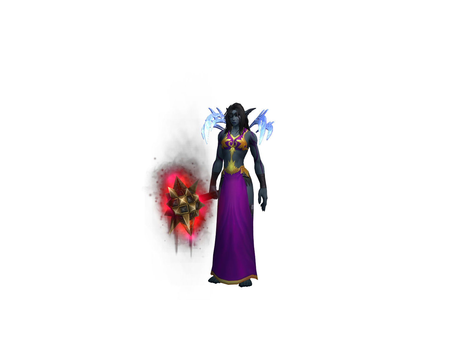 Discostick 3D character render