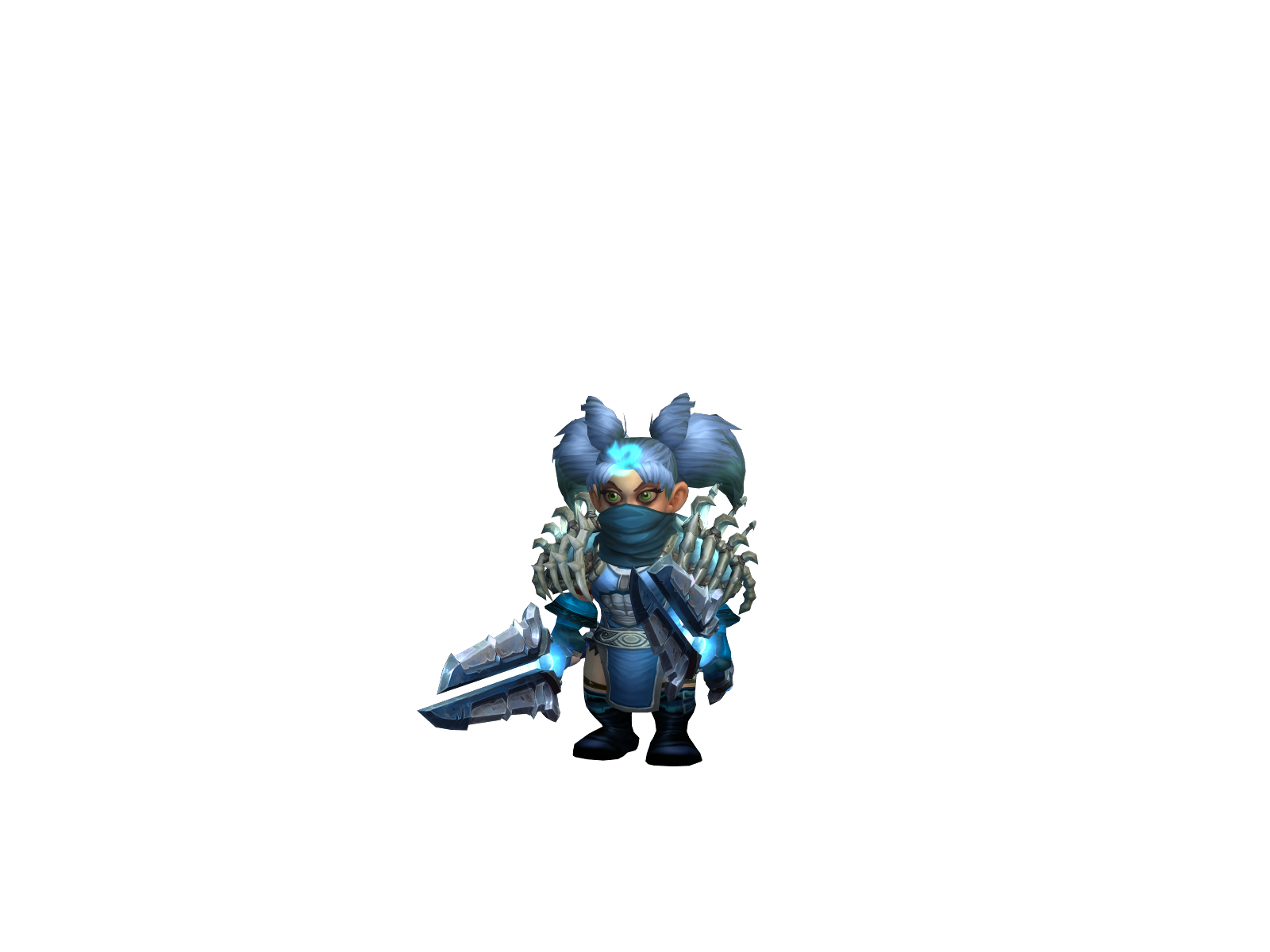 Chàz 3D character render