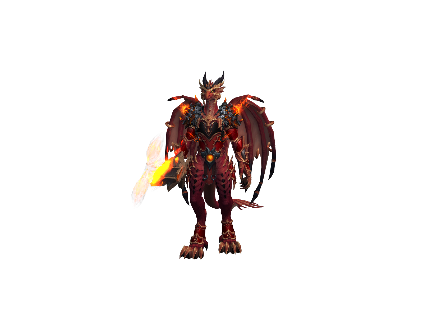 Drakovian 3D character render