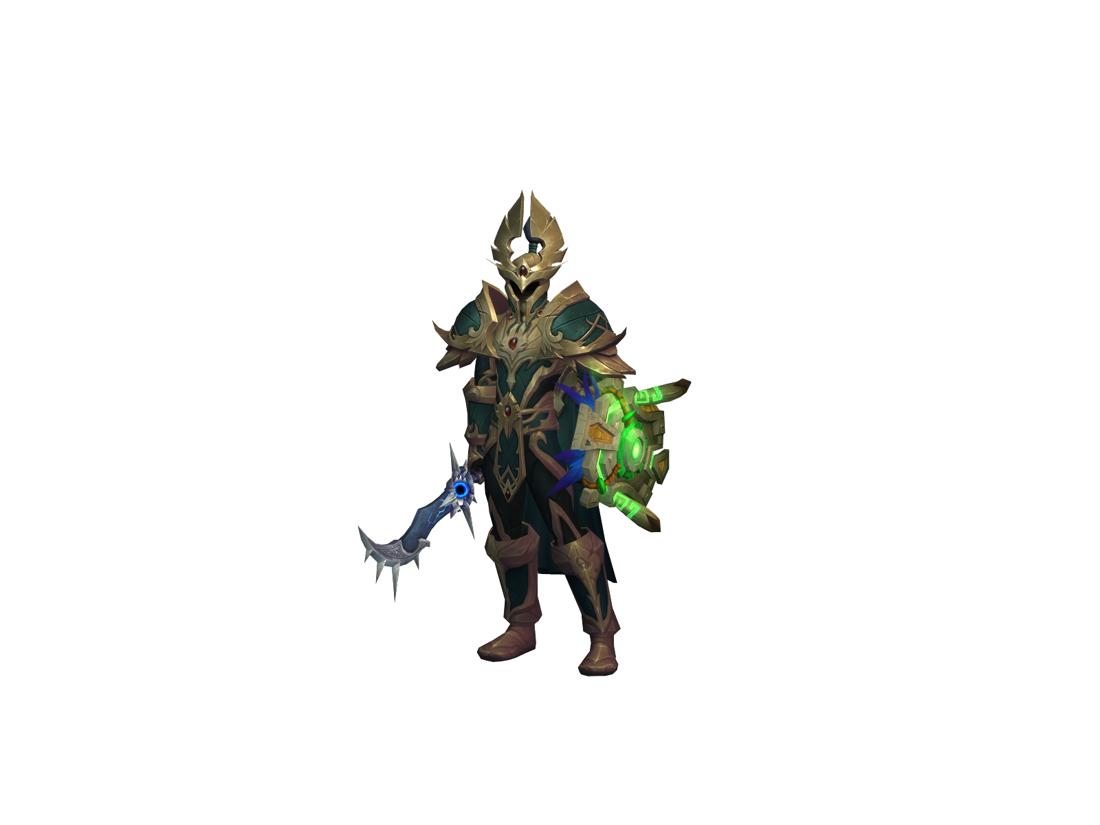 Grimvance 3D character render