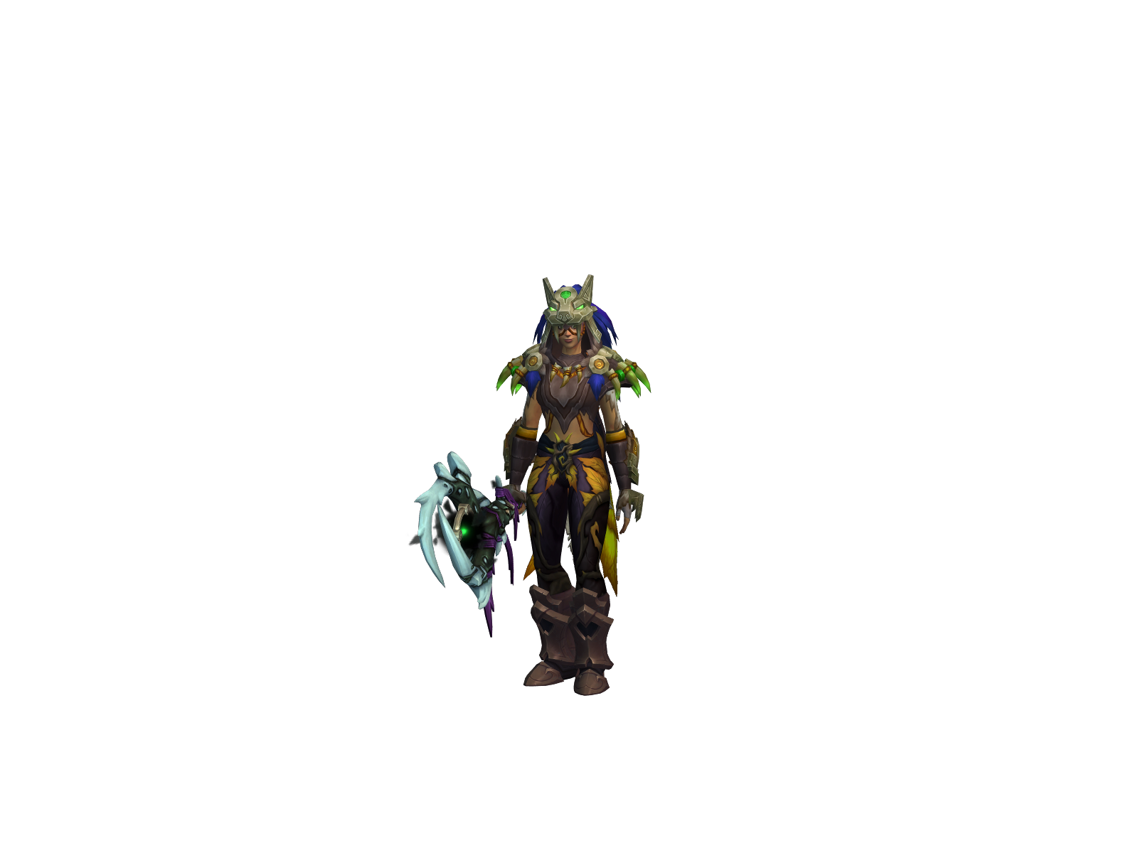 Buliakka 3D character render