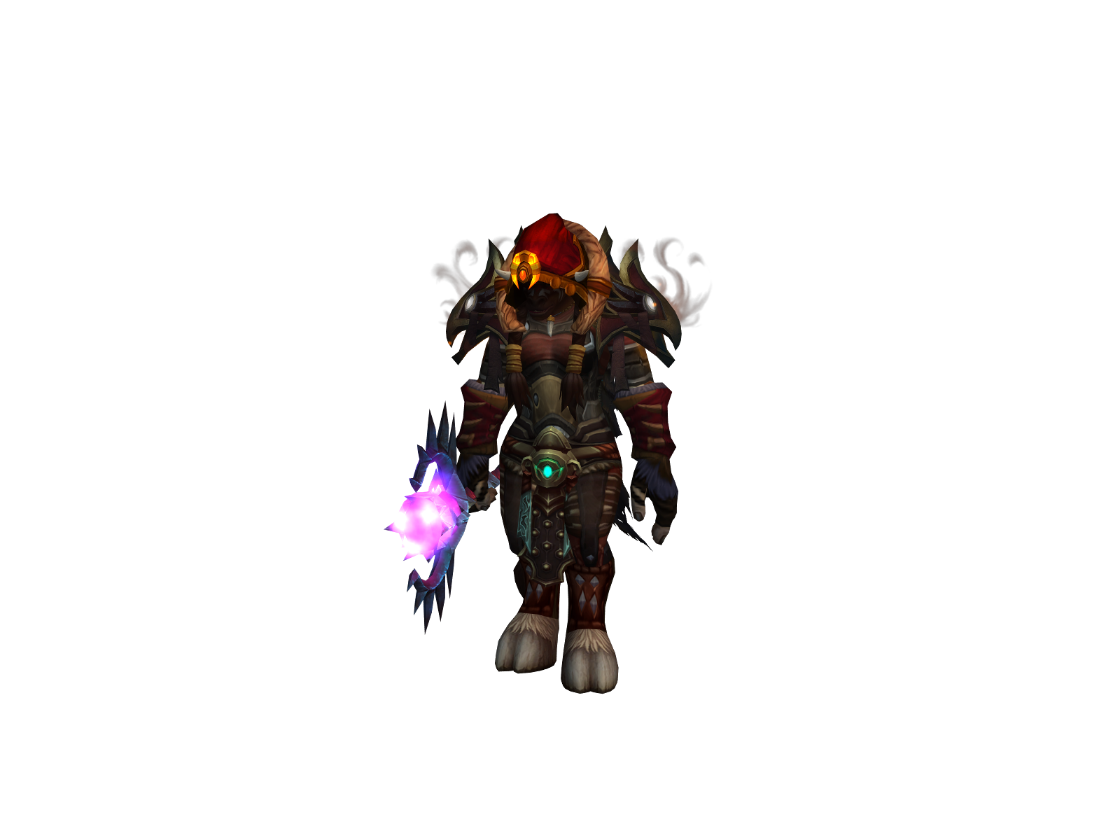 Mistál 3D character render
