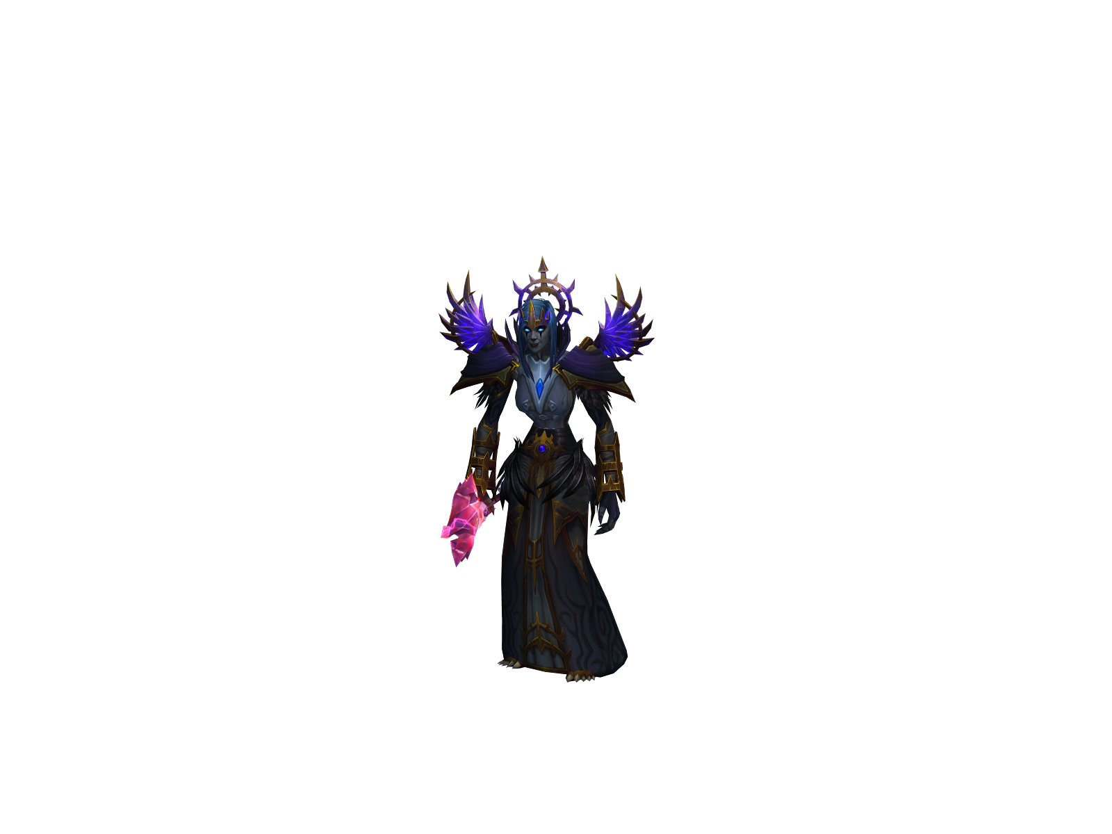 Evangelinex 3D character render