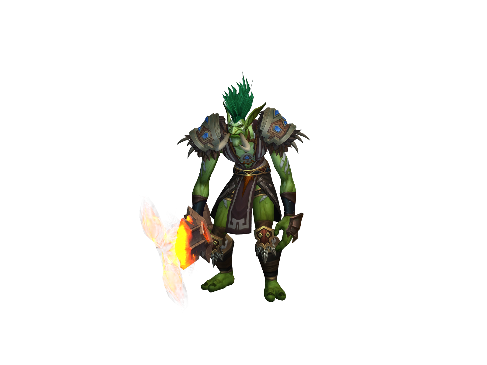 Bazula 3D character render