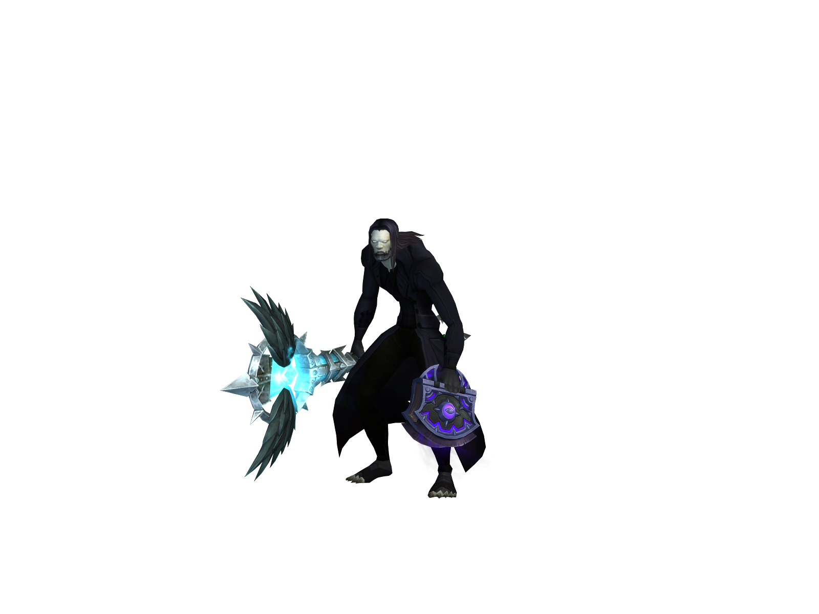 Bishóp 3D character render