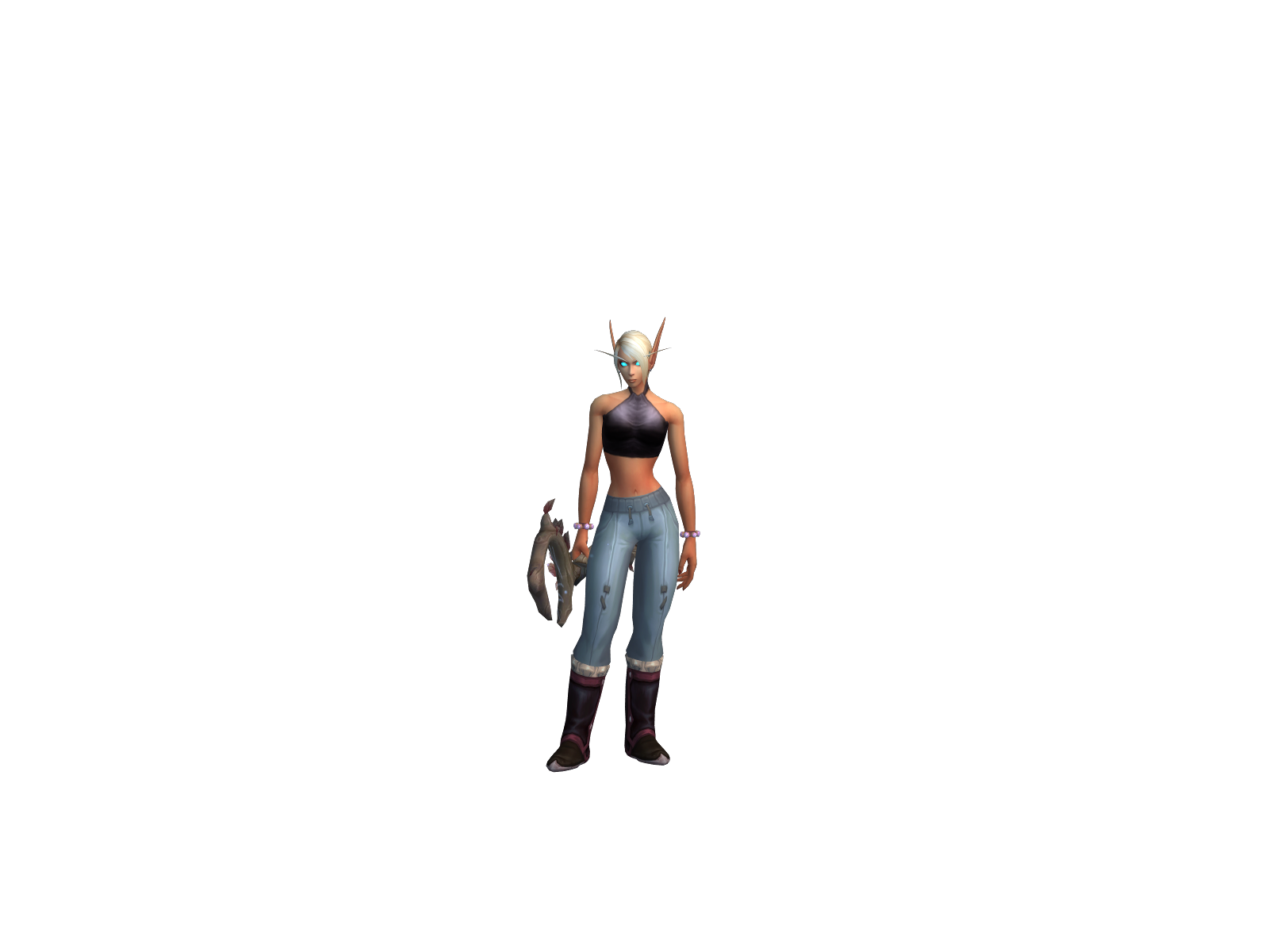 Cìel 3D character render