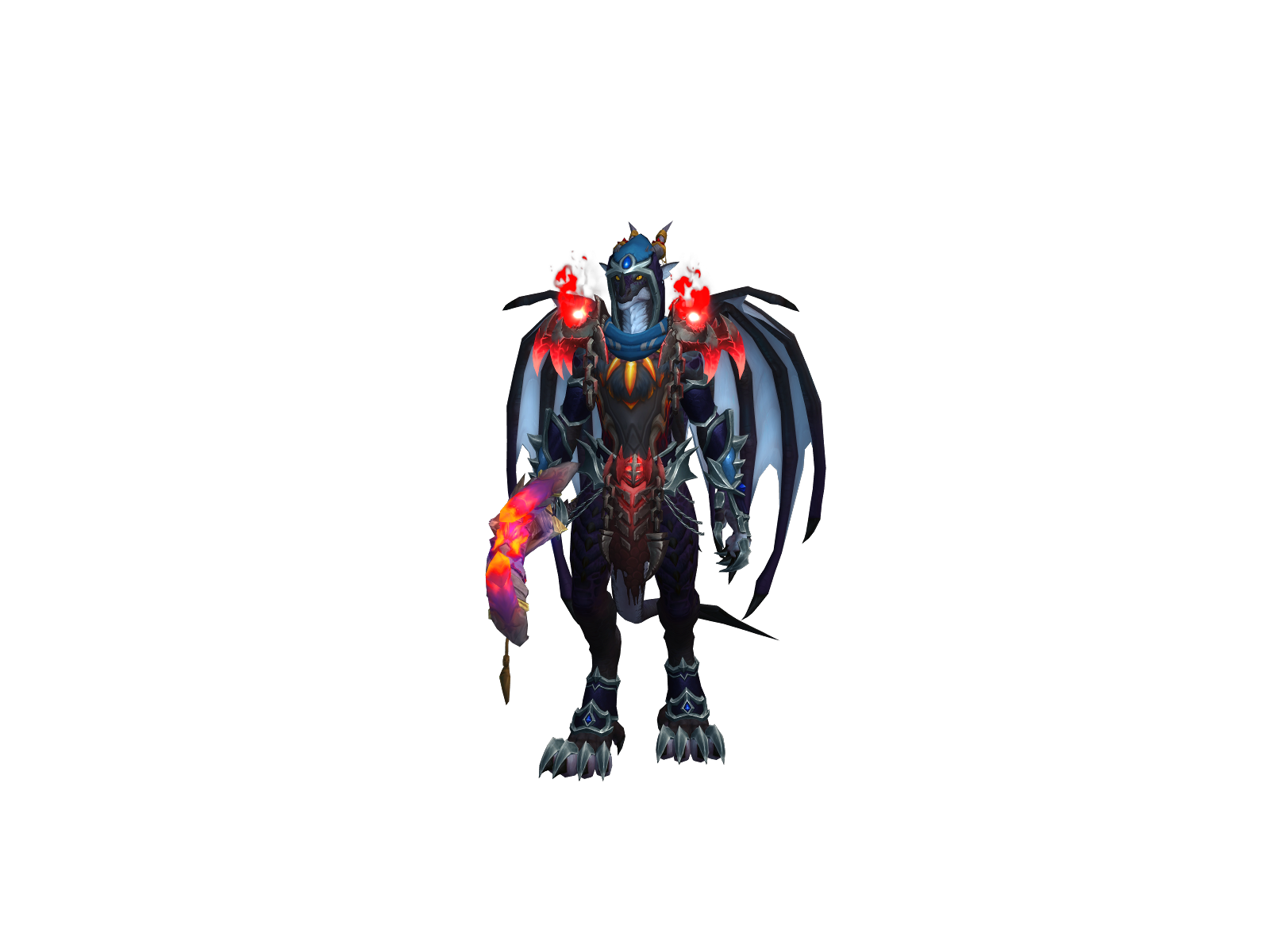 Desintegrato 3D character render
