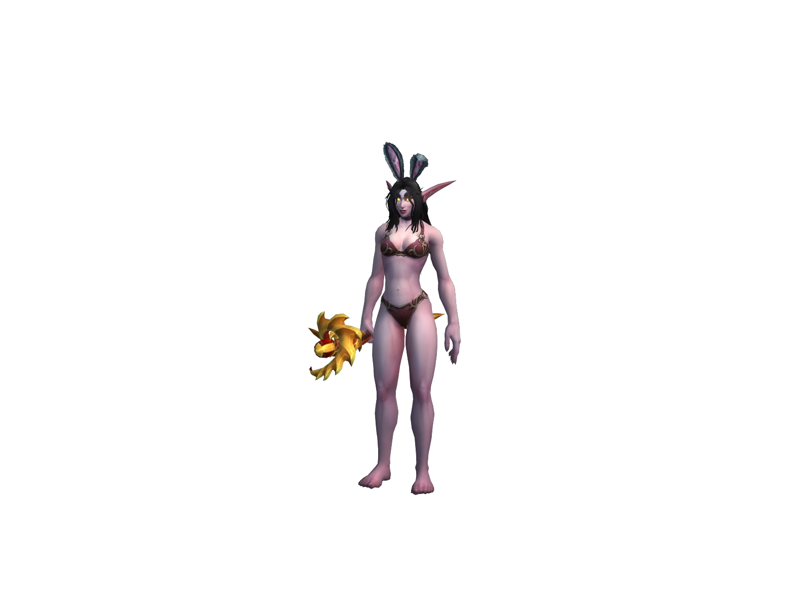 Disgrace 3D character render