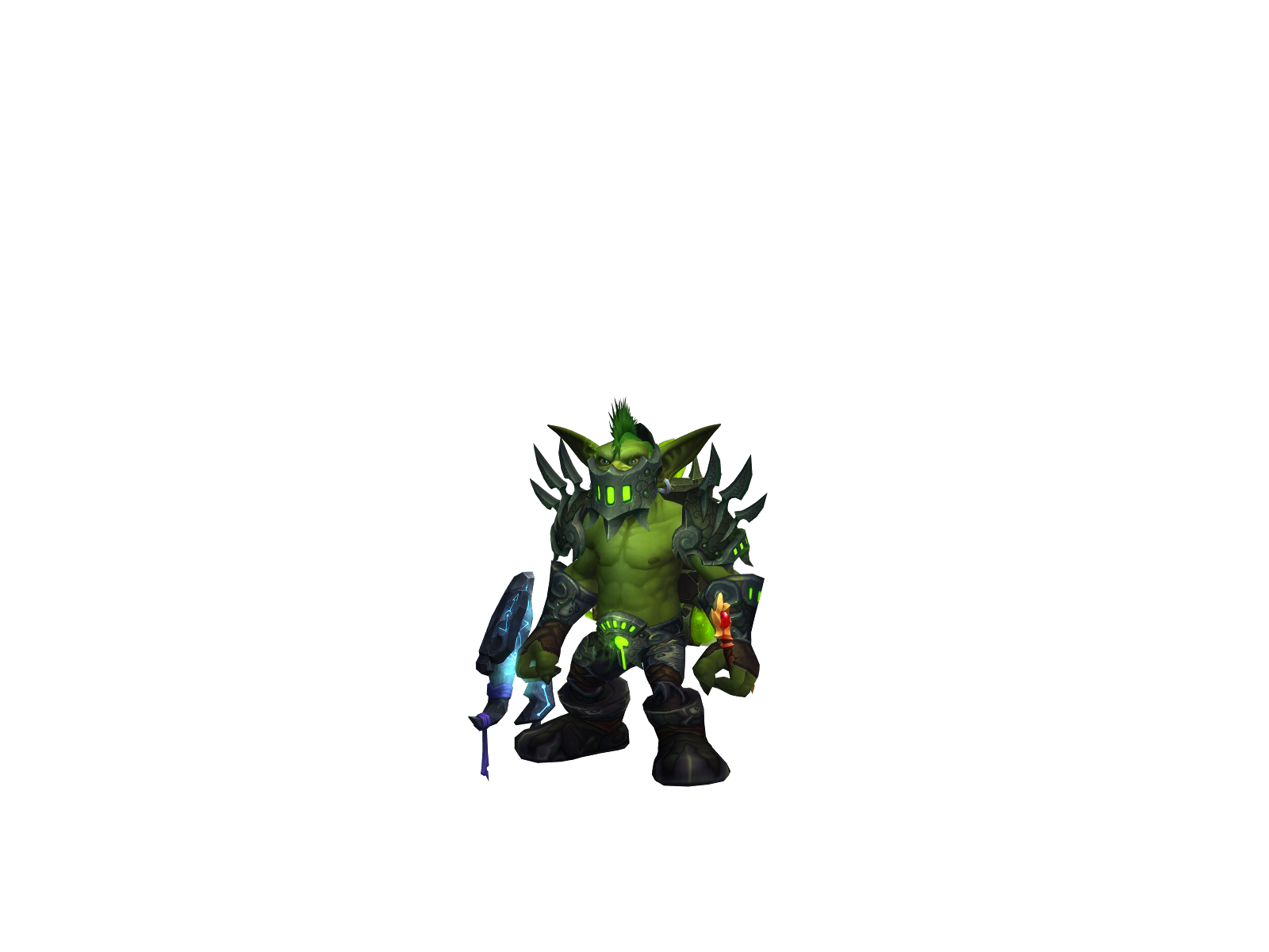 Lööve 3D character render