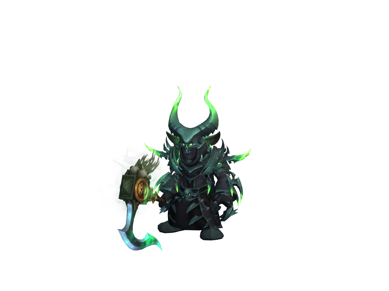 Klëmpavi 3D character render