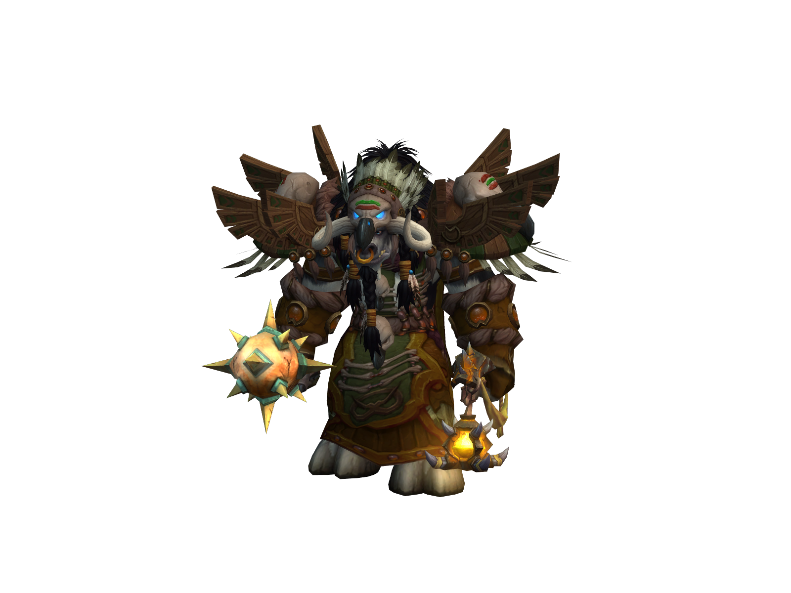 Luarbak 3D character render