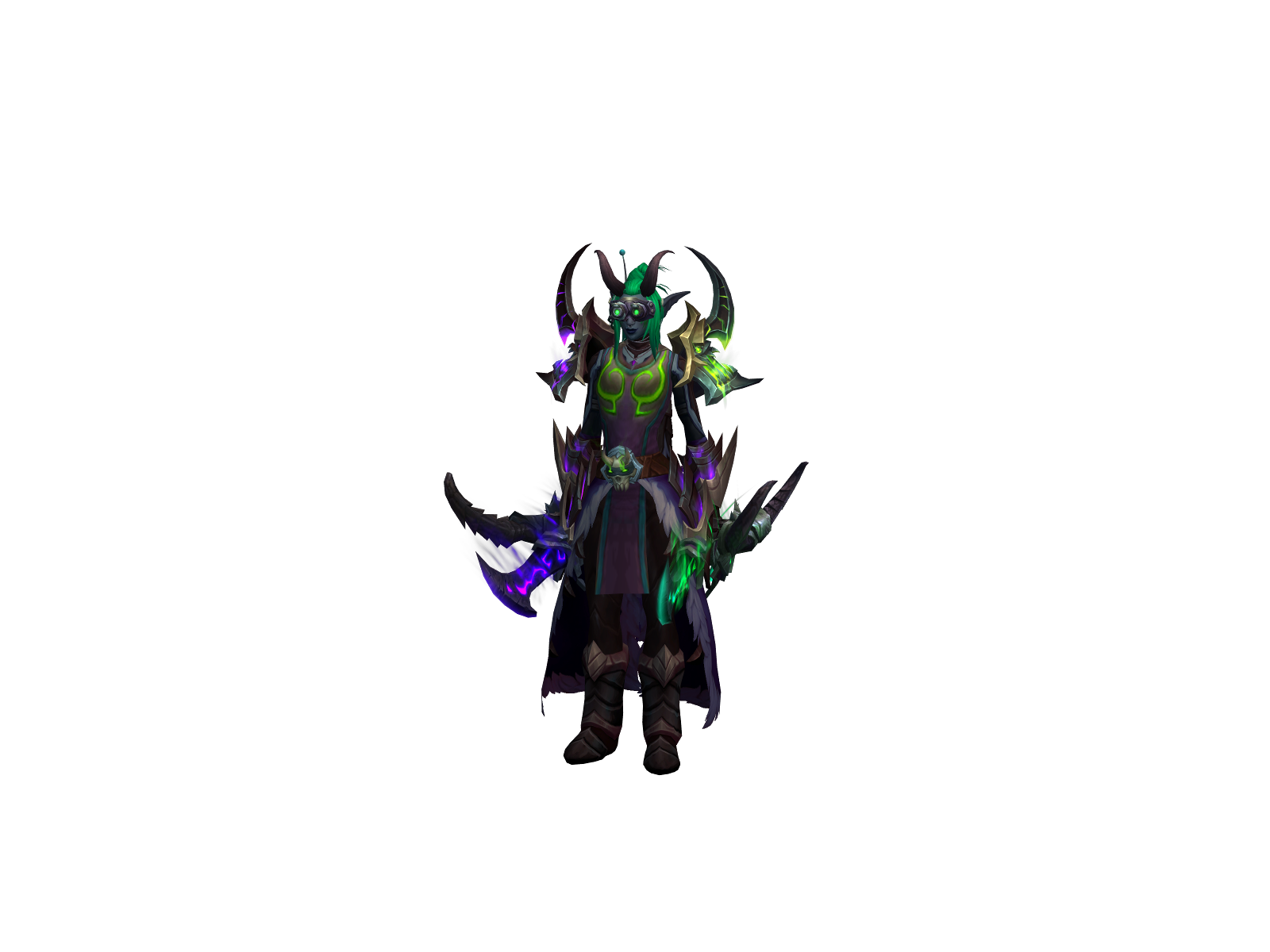 Elzafel 3D character render