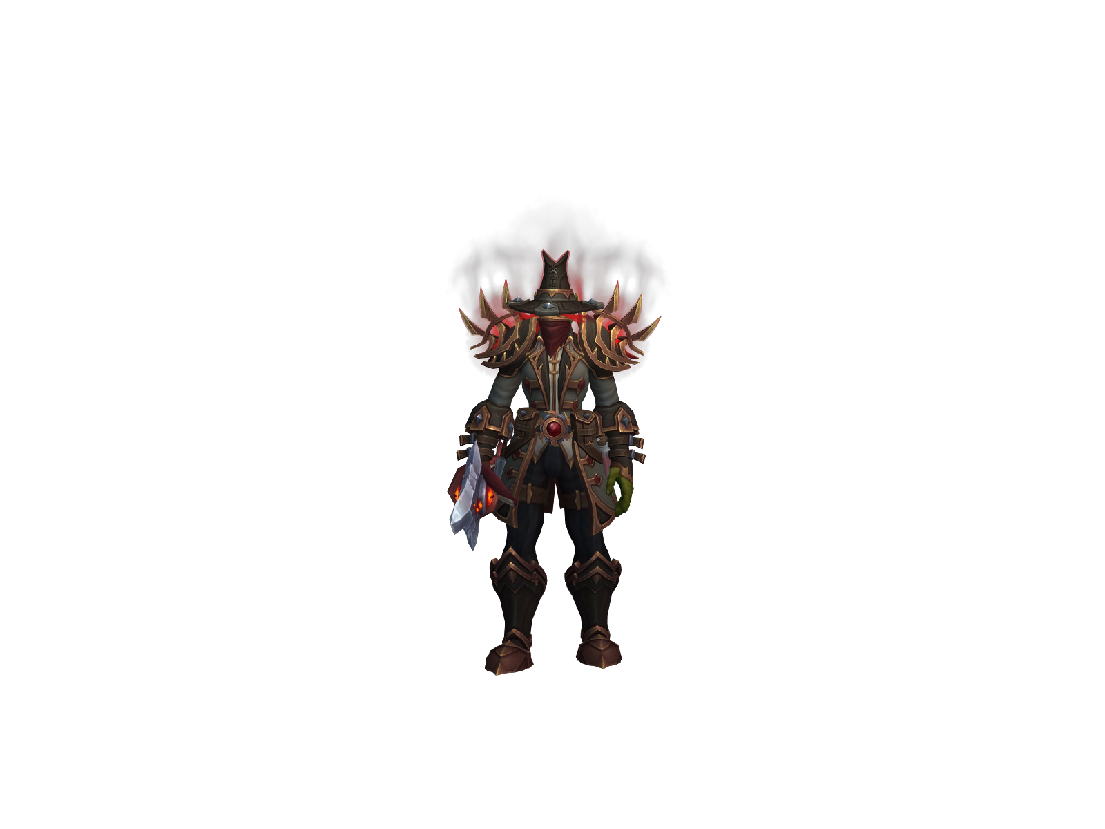 Høuken 3D character render