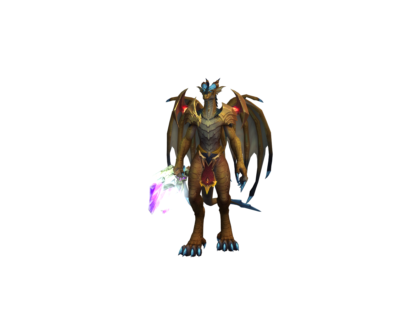 Wetawd 3D character render